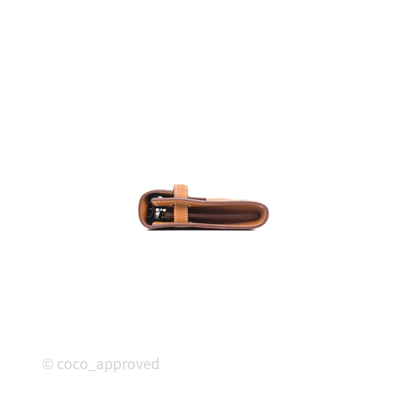 Hermès Kelly To Go Wallet Gold 37 Epsom Gold Hardware