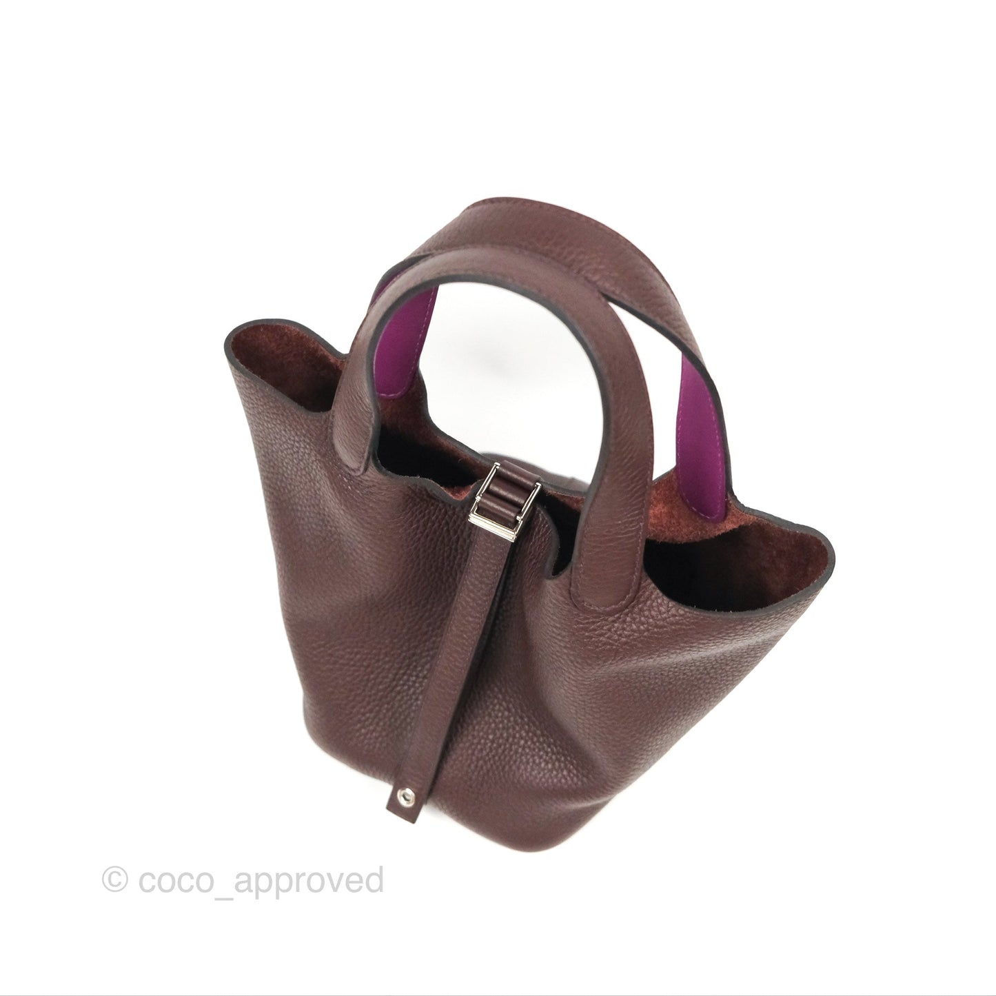 Hermès Picotin 18 Eclat Rouge Sellier/ Anemone Clemence Palladium Hardware