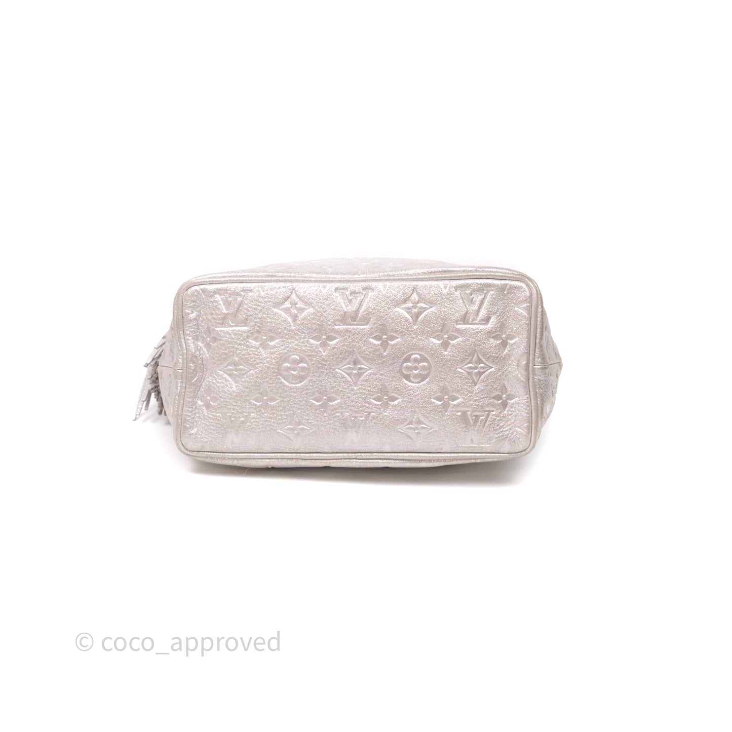 Louis Vuitton Monogram Shimmer Halo Bag Silver