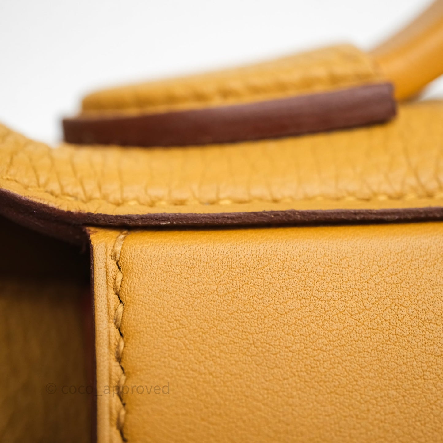 Hermès 24/24 29 Sesame 2S/ Terre Battue R1 Clemence/ Swift Gold Hardware