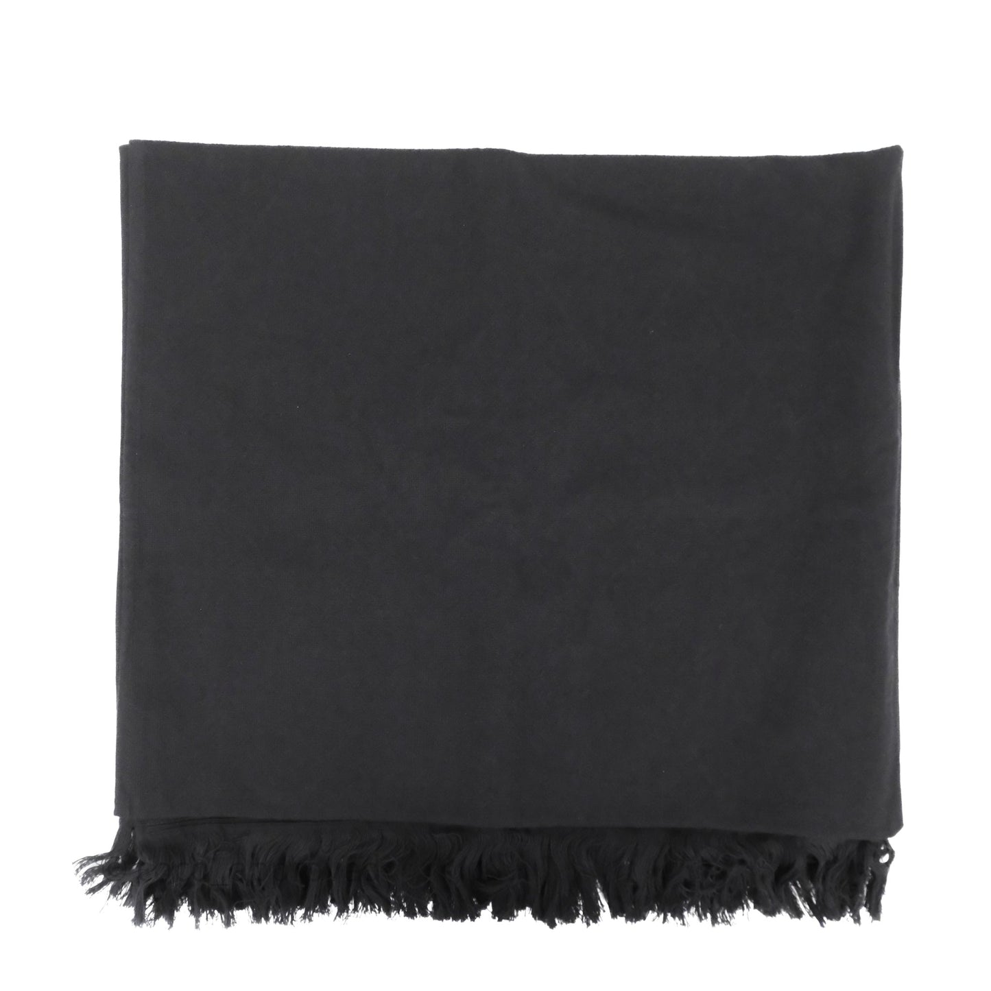Chanel Black Fringe Beach Towel