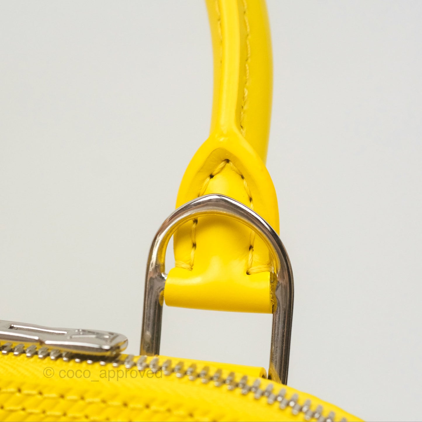Louis Vuitton x Yayoi Kusama Epi Alma BB Infinity Dots Yellow