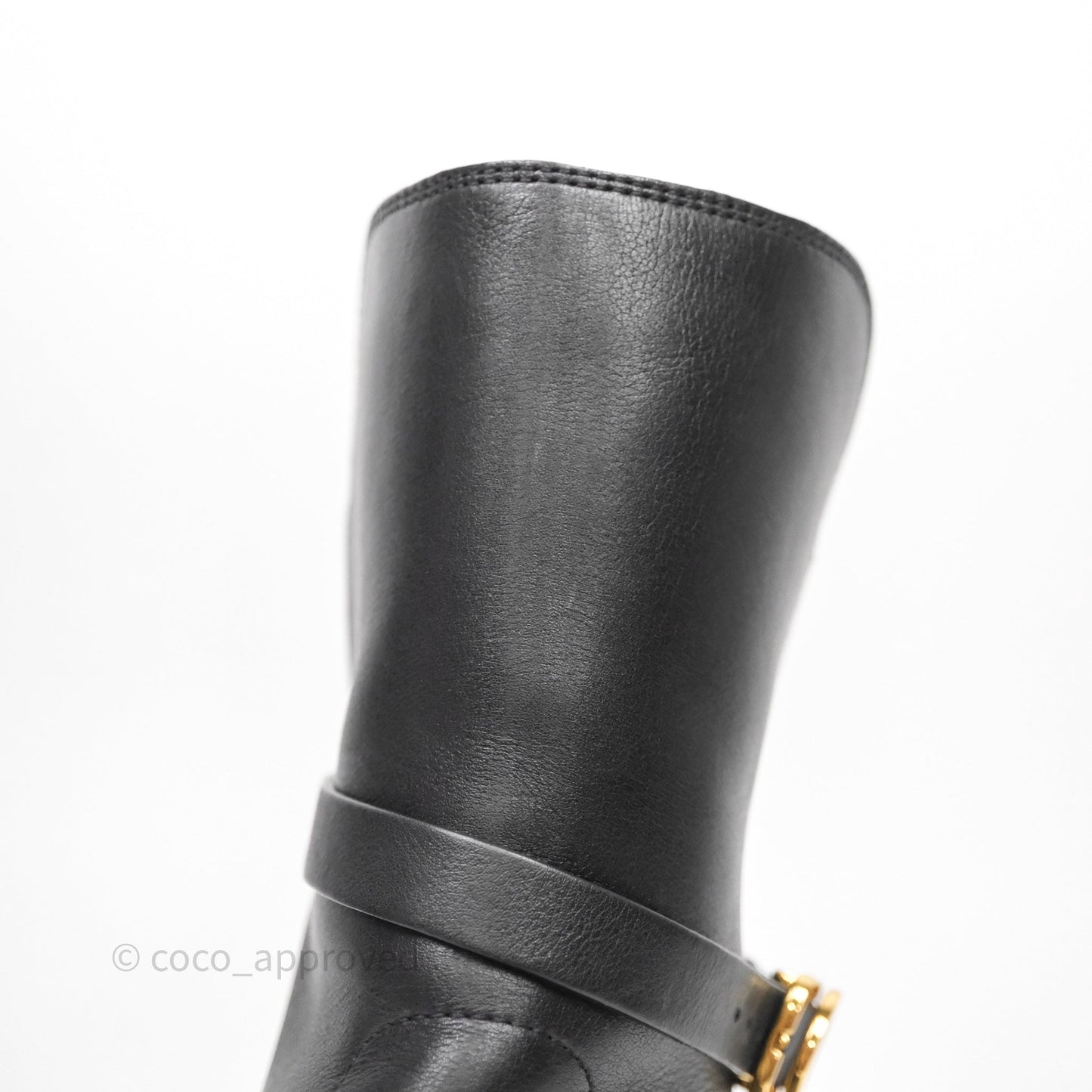 Christian Dior Empreinte Ankle Boot Black Calfskin