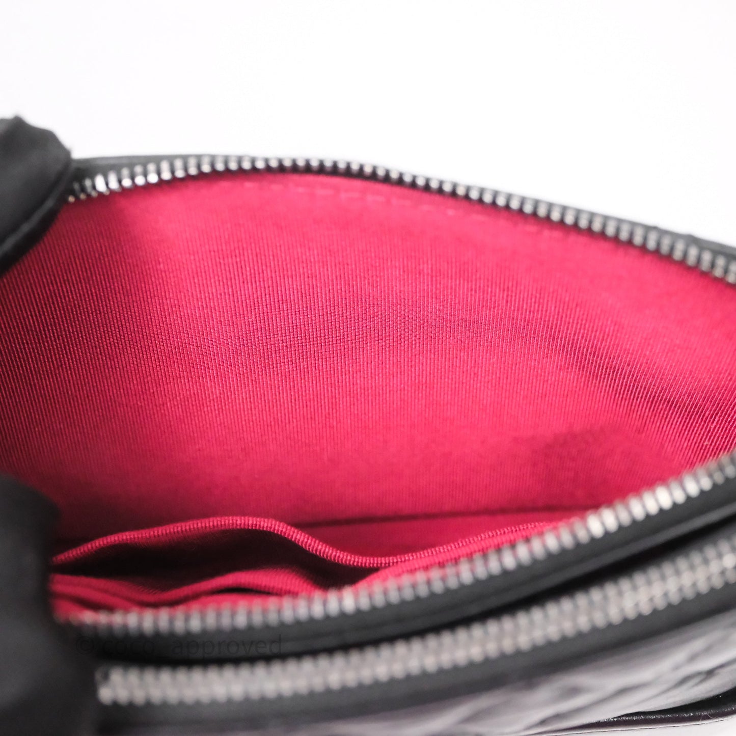 Chanel Gabrielle Clutch With Chain Aged Calfskin Black Mixed Hardware
