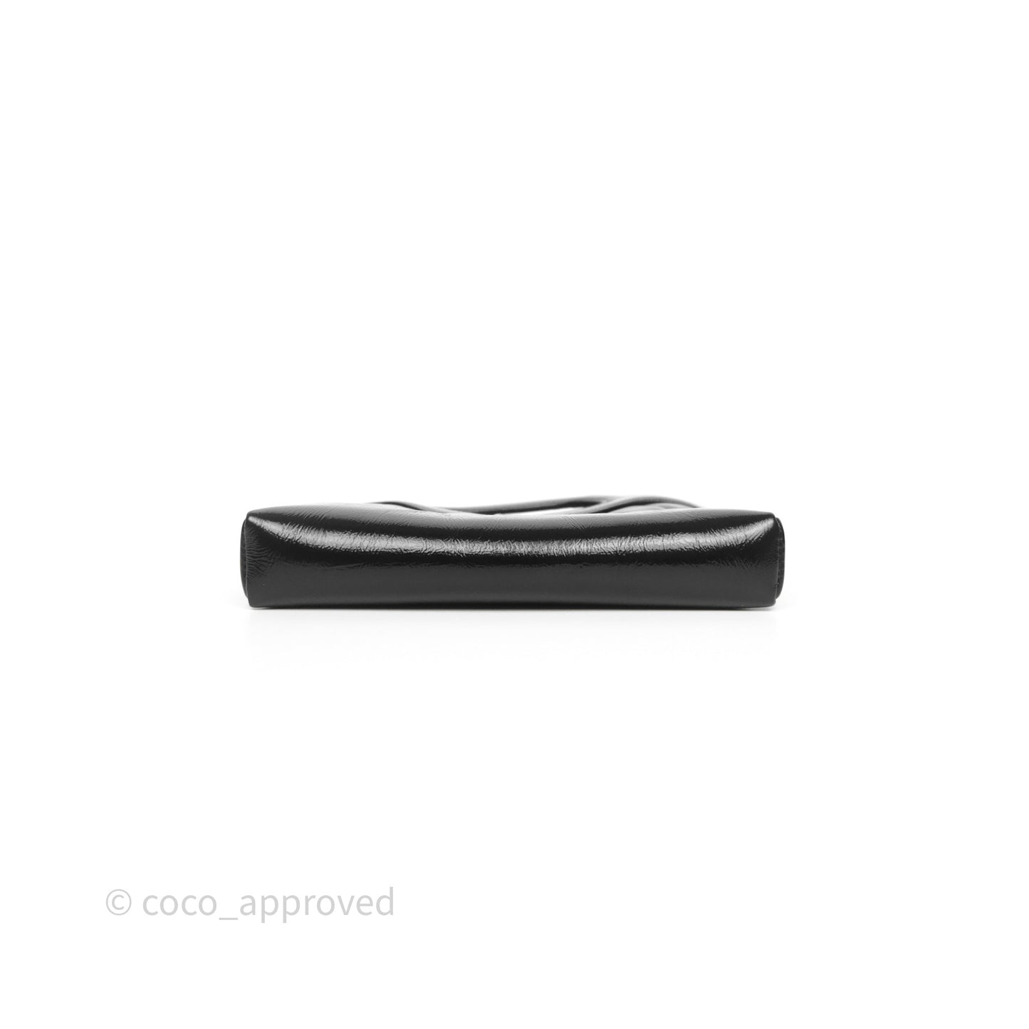 Chanel Nano 31 Black Shiny Lambskin Gold Hardware