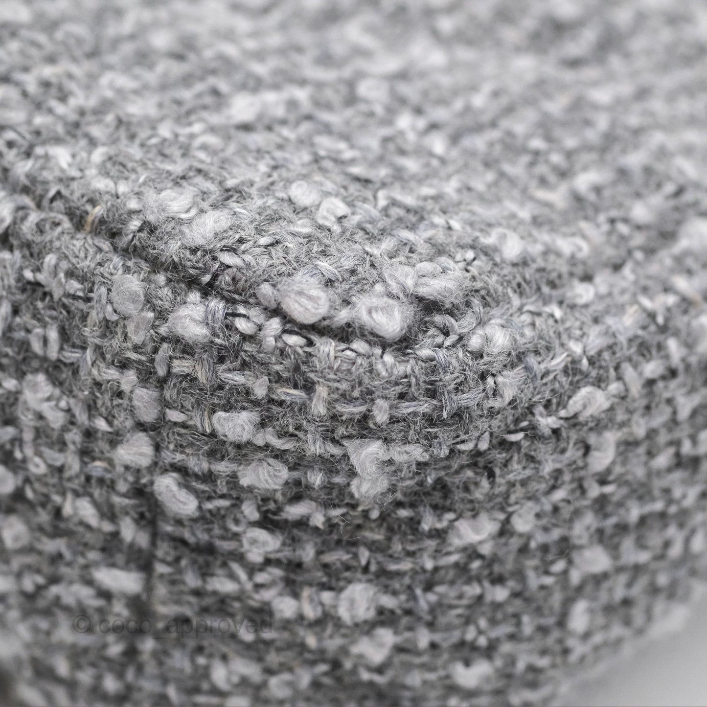 Chanel 19 Small Tweed Grey Mixed Hardware