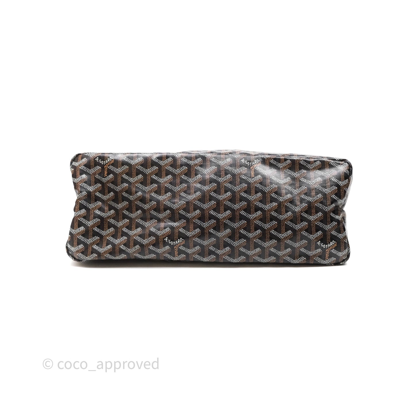 Goyard Bohème Hobo Bag Black Goyardine Canvas