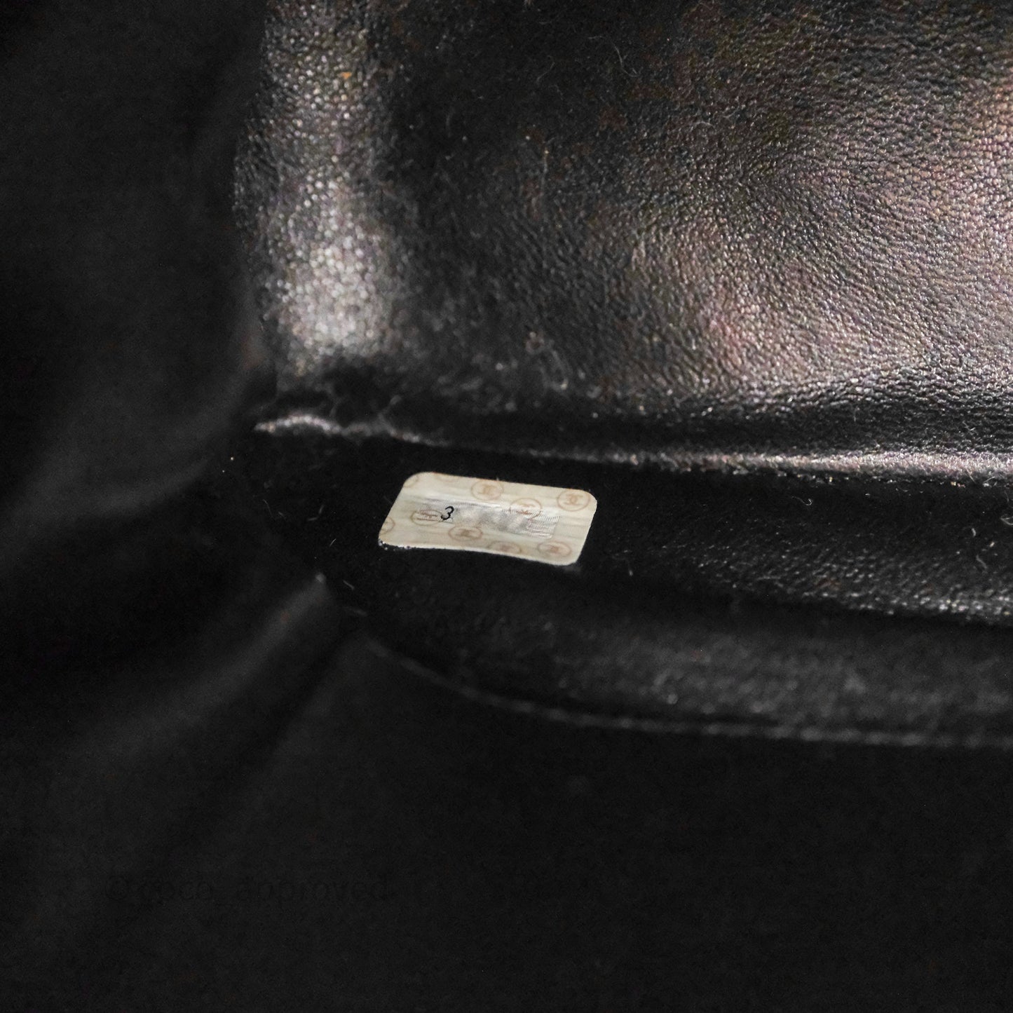 Chanel Vintage Camera Bag Coco Crush Black Caviar Gold Hardware