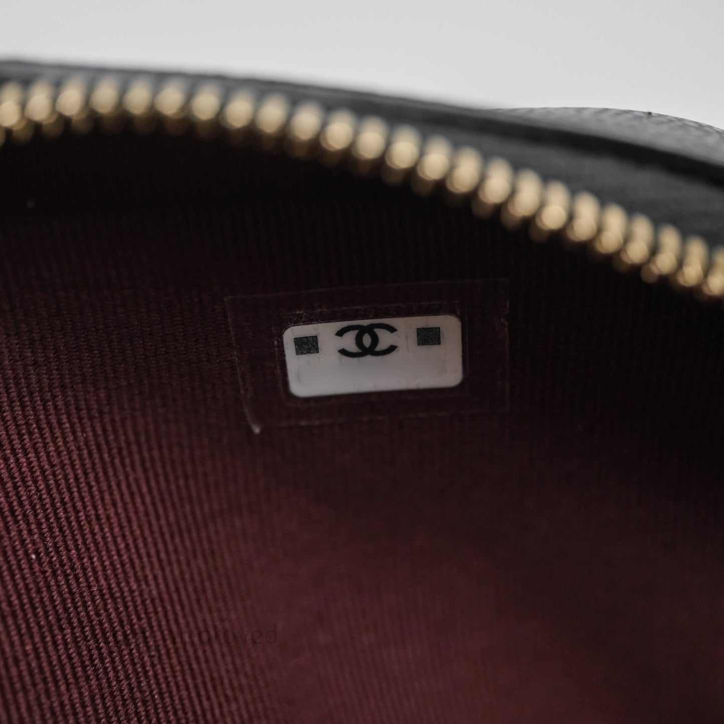 Chanel Clutch with Chain Caviar Black Gold Hardware