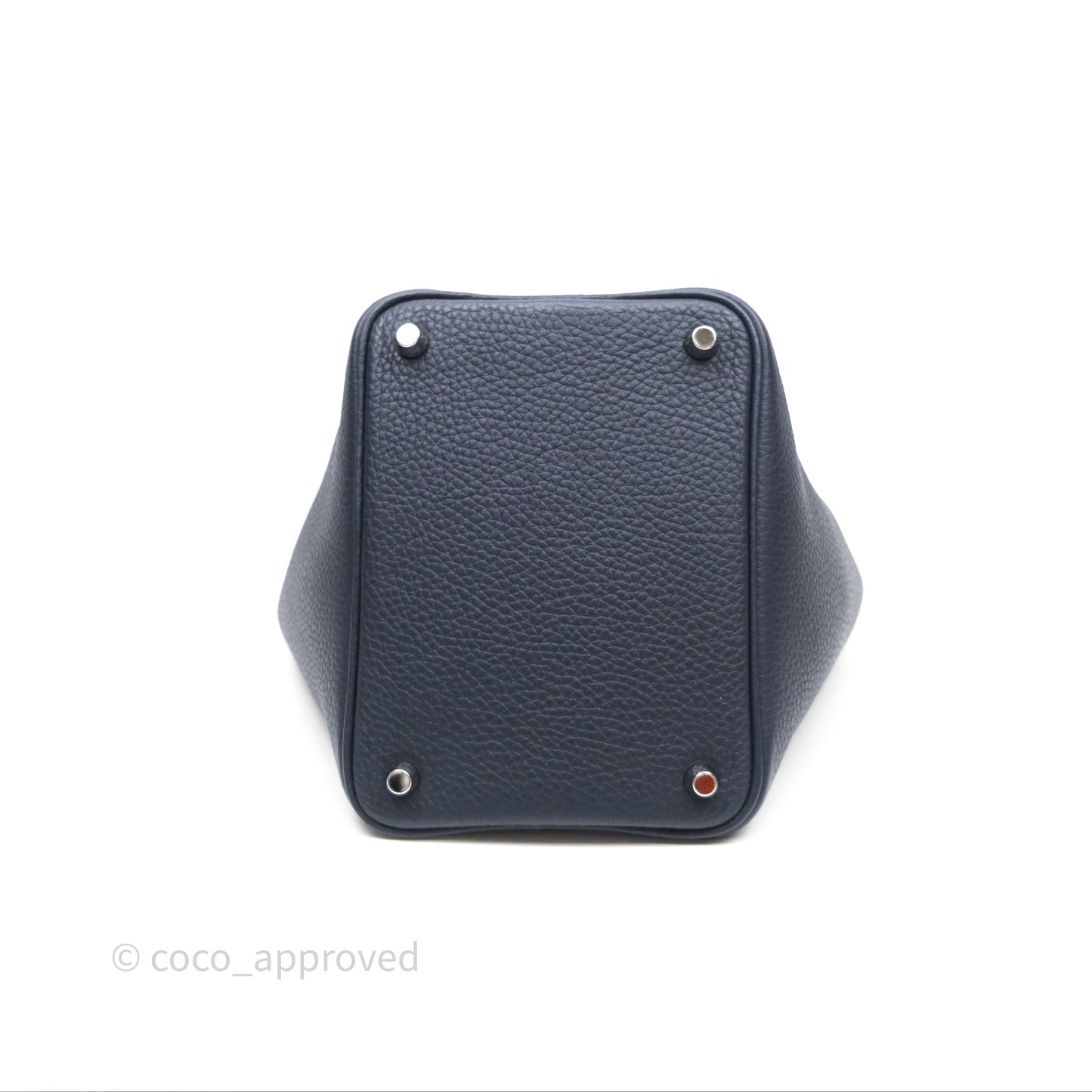 Hermès Picotin 18 Bleu Nuit 2Z Clemence Palladium Hardware