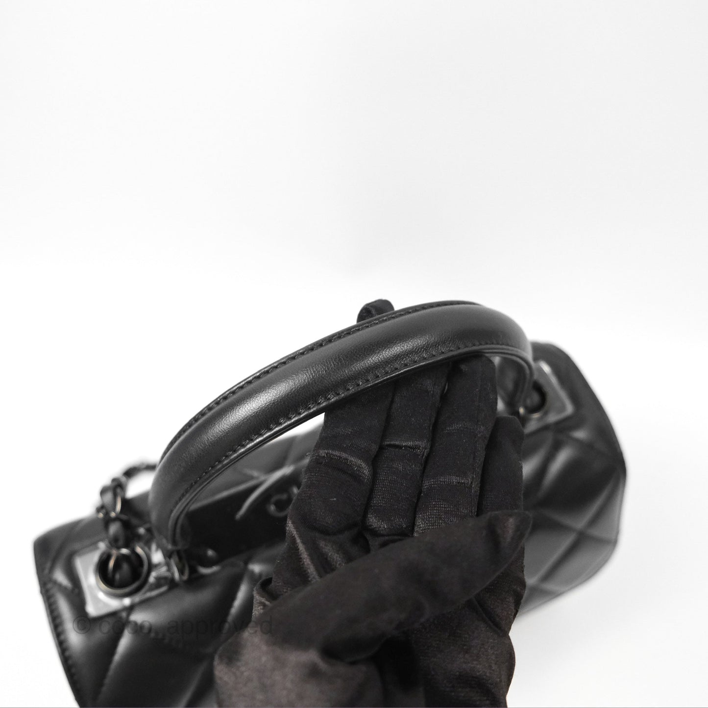 Chanel Small Trendy CC So Black Lambskin