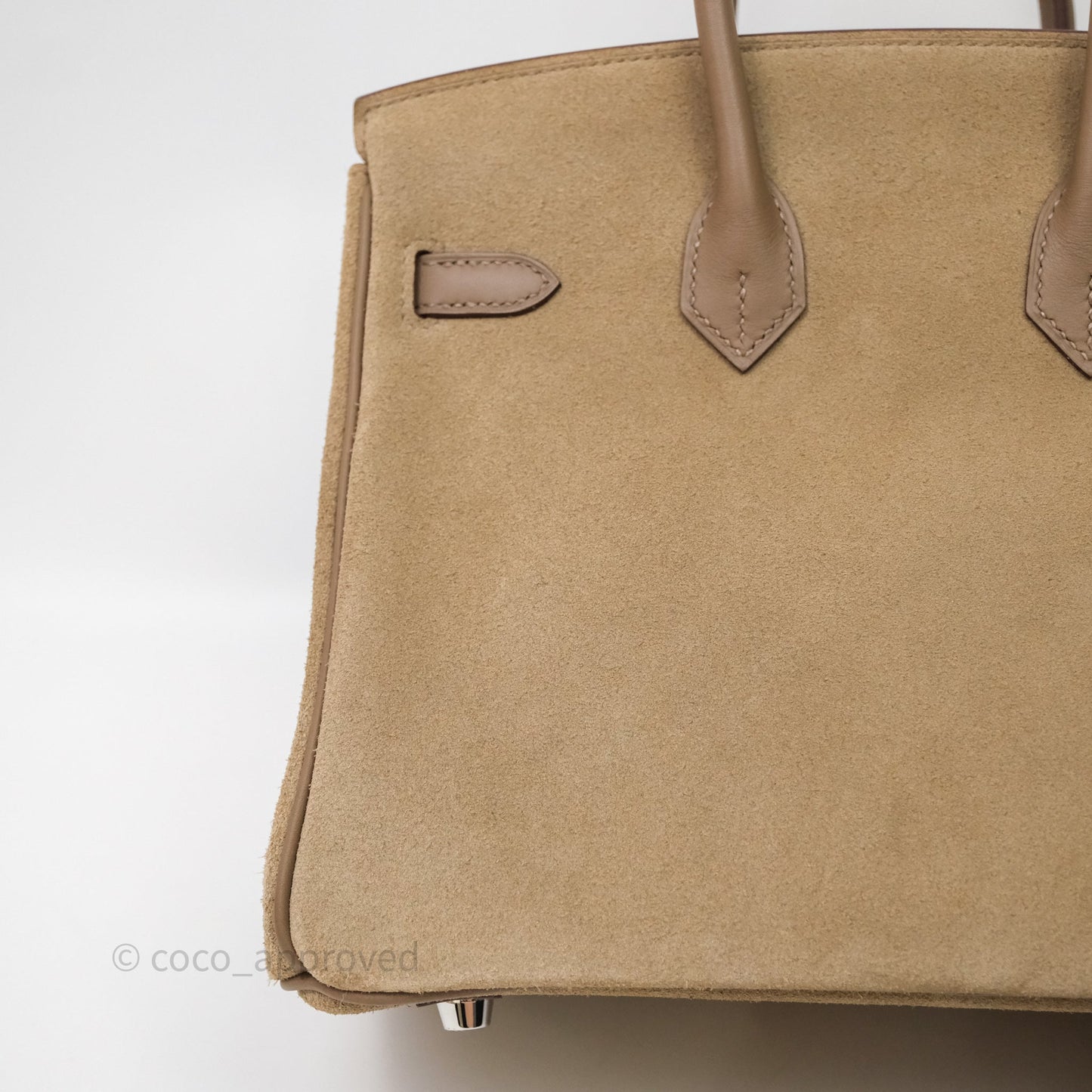 Hermès Birkin 25  Étoupe 18 Grizzly Palladium Hardware