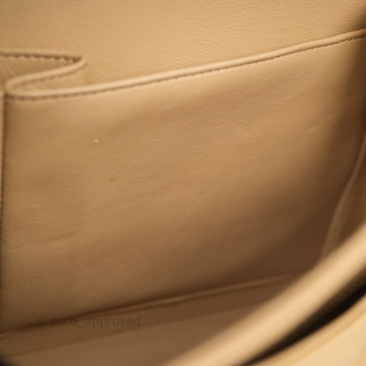 Chanel Jumbo Double Flap Beige Caviar Gold Hardware⁣⁣