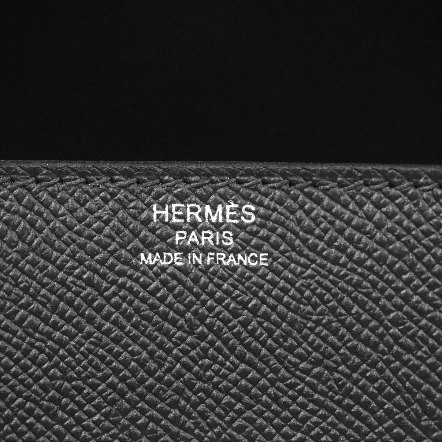 Hermès Della Cavalleria Mini Bag Black Epsom Palladium Hardware