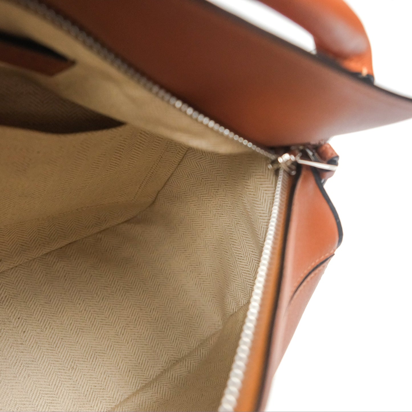 Loewe Small Puzzle Bag Tan Calfskin
