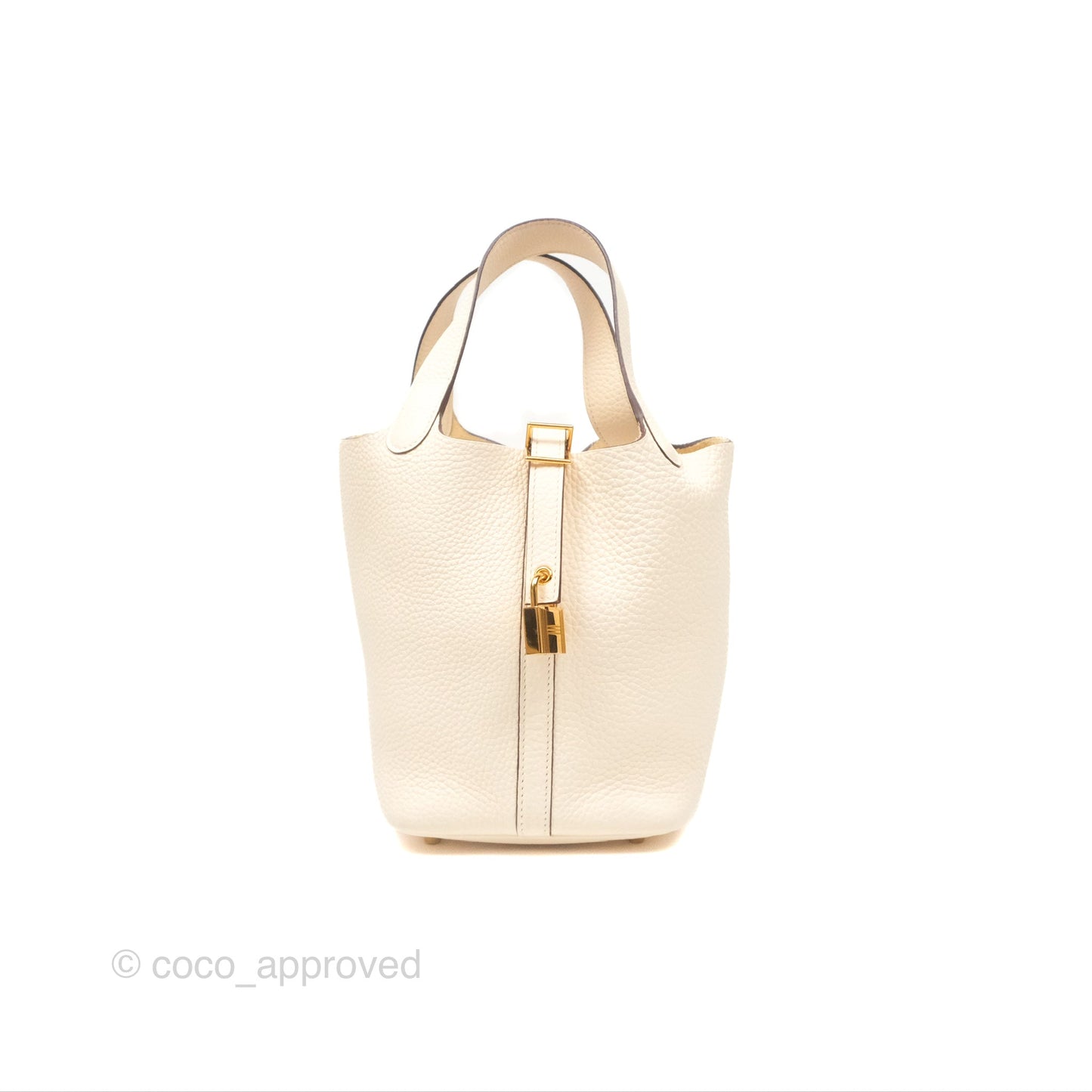 Hermès Picotin Lock 18 Nata I2 Taurillon Clemence Gold Hardware