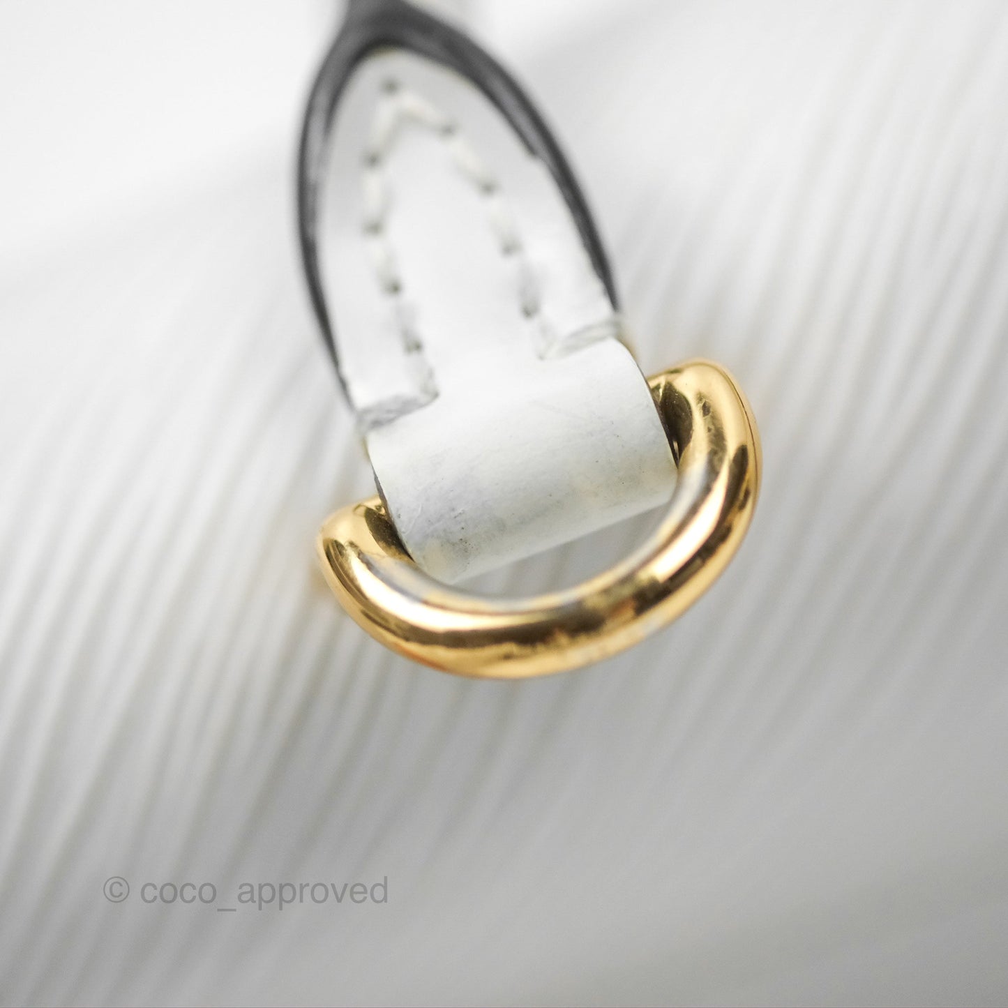 Louis Vuitton Locky BB White Epi