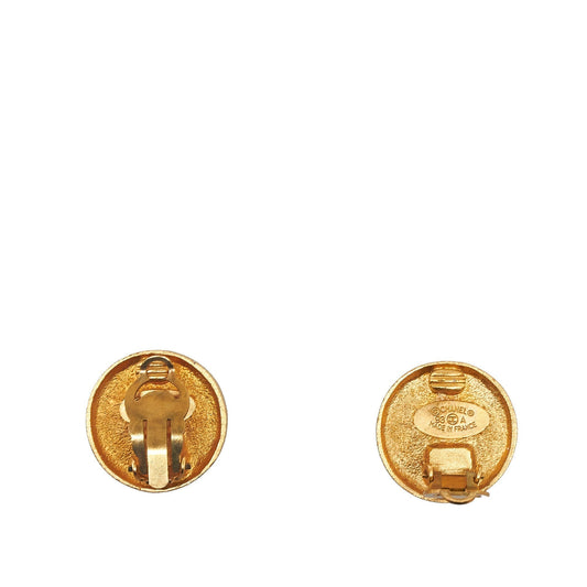 Luxury Chanel CC Clip On Earrings Costume Earrings