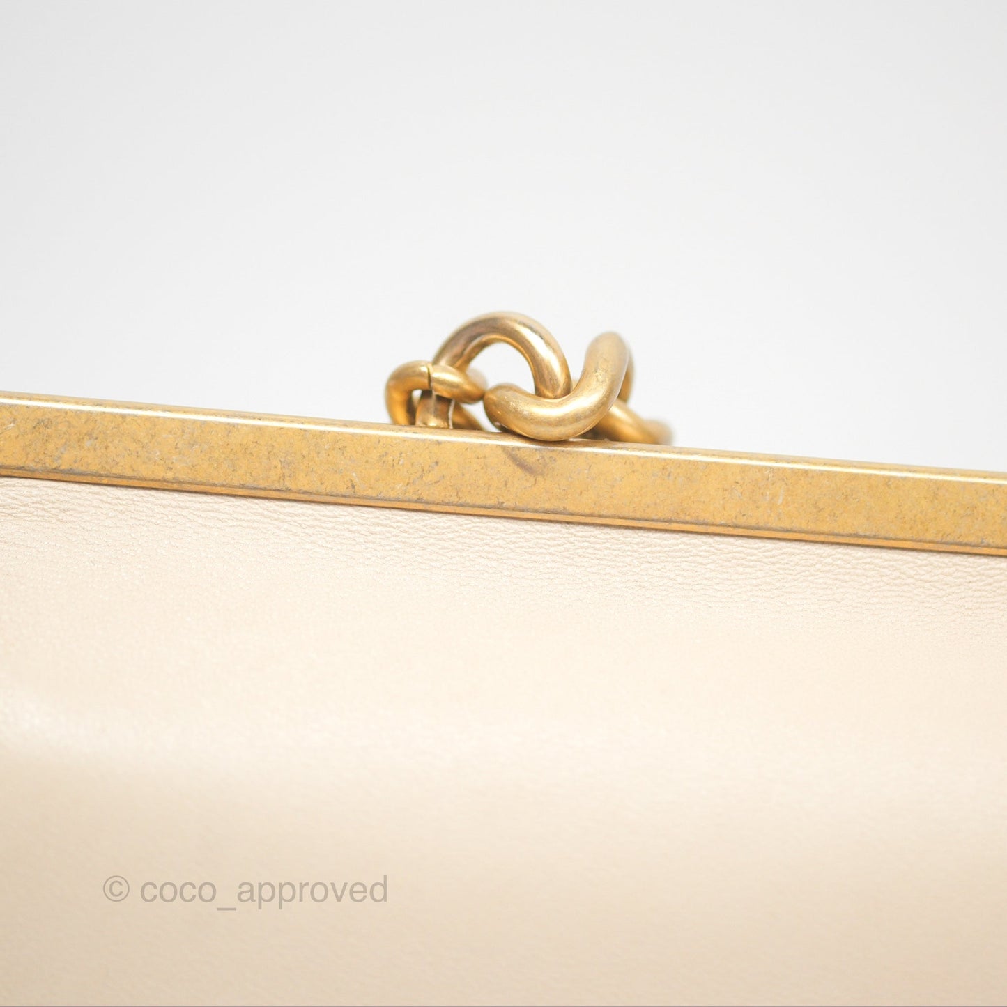 Chanel Small Quilted Coco Luxe Flap Bag Light Beige Calfskin Aged Gold Hardware