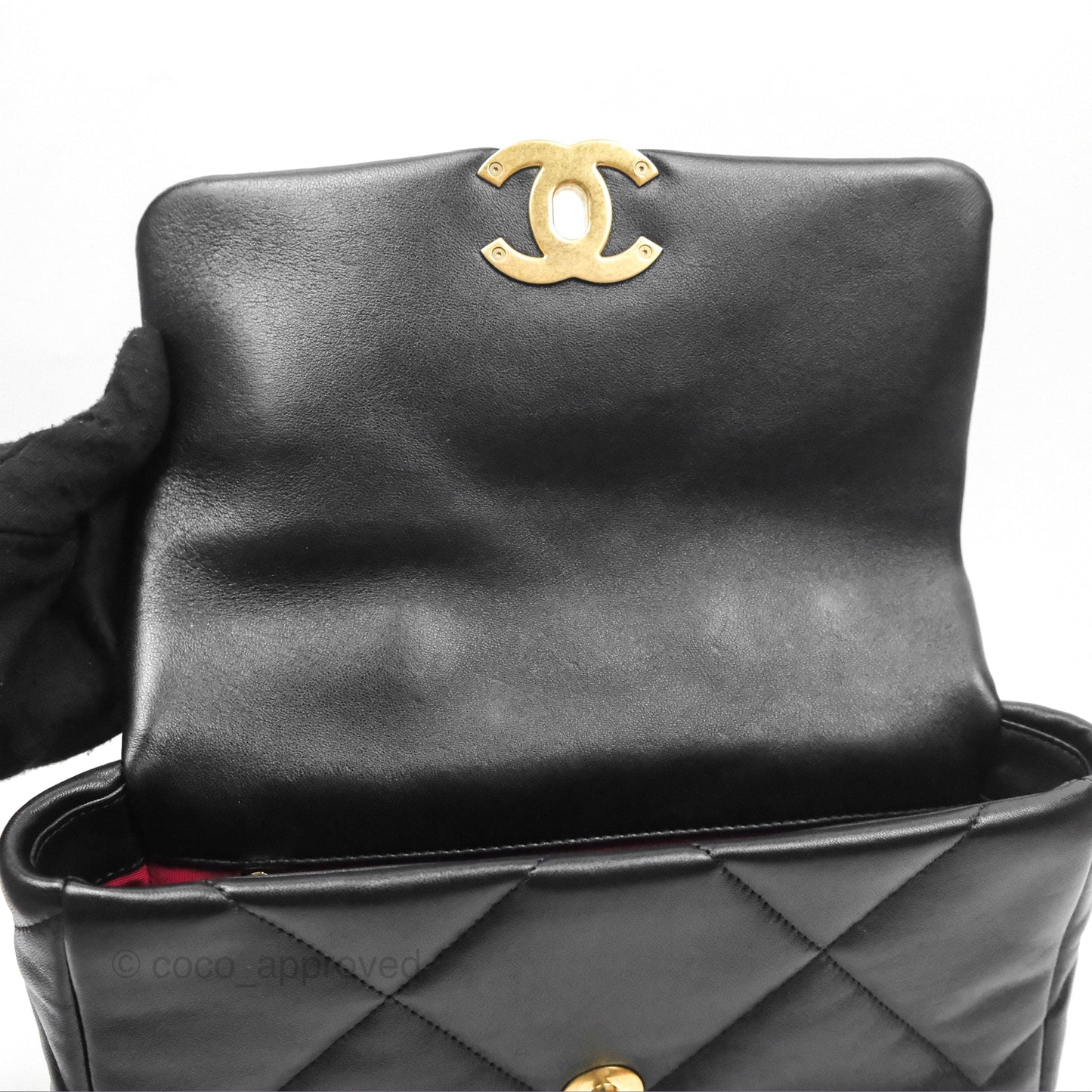 Chanel 19 Small Black Mixed Hardware