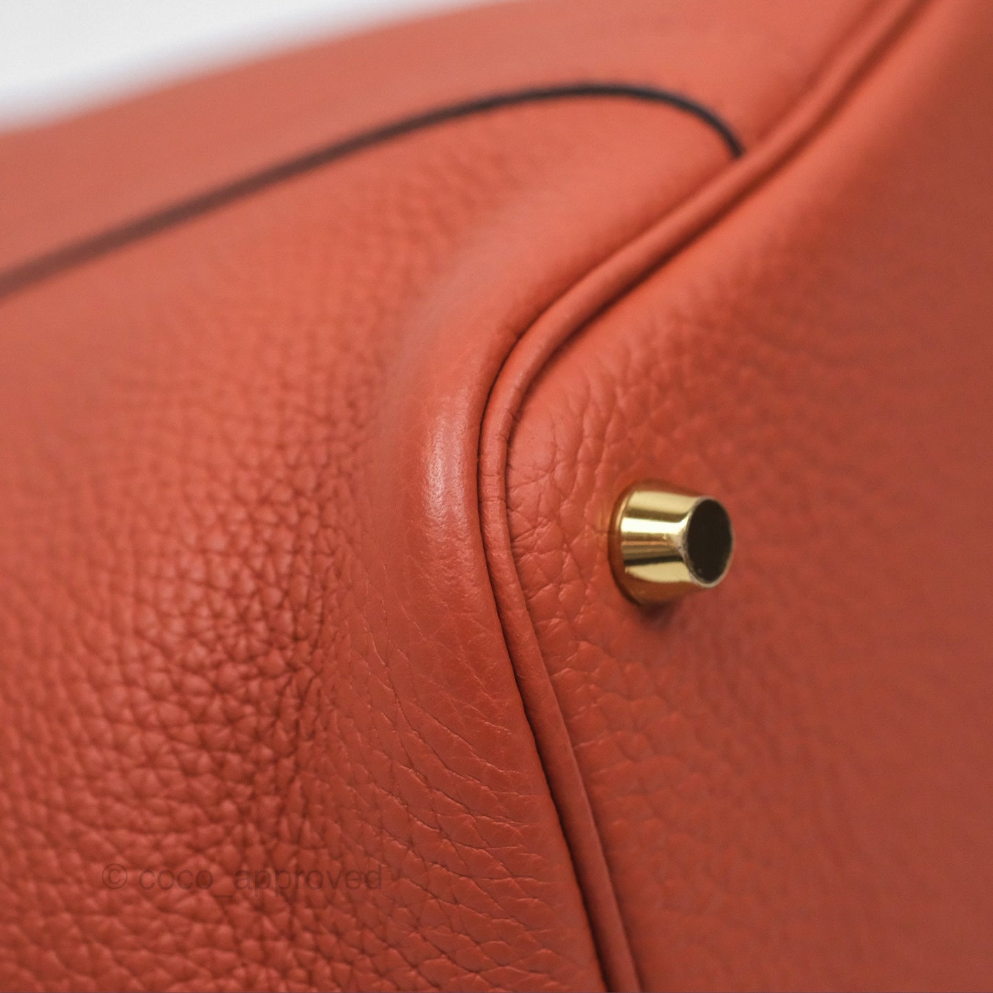 Hermès Picotin Lock 18 Cuivre 6C Clemence Gold Hardware