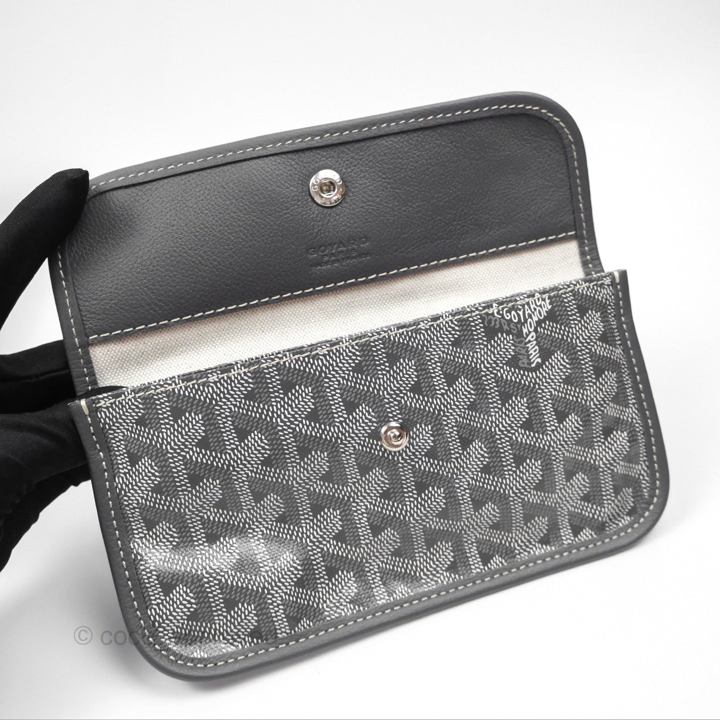 Goyard Bohème Hobo Bag Grey Goyardine Canvas