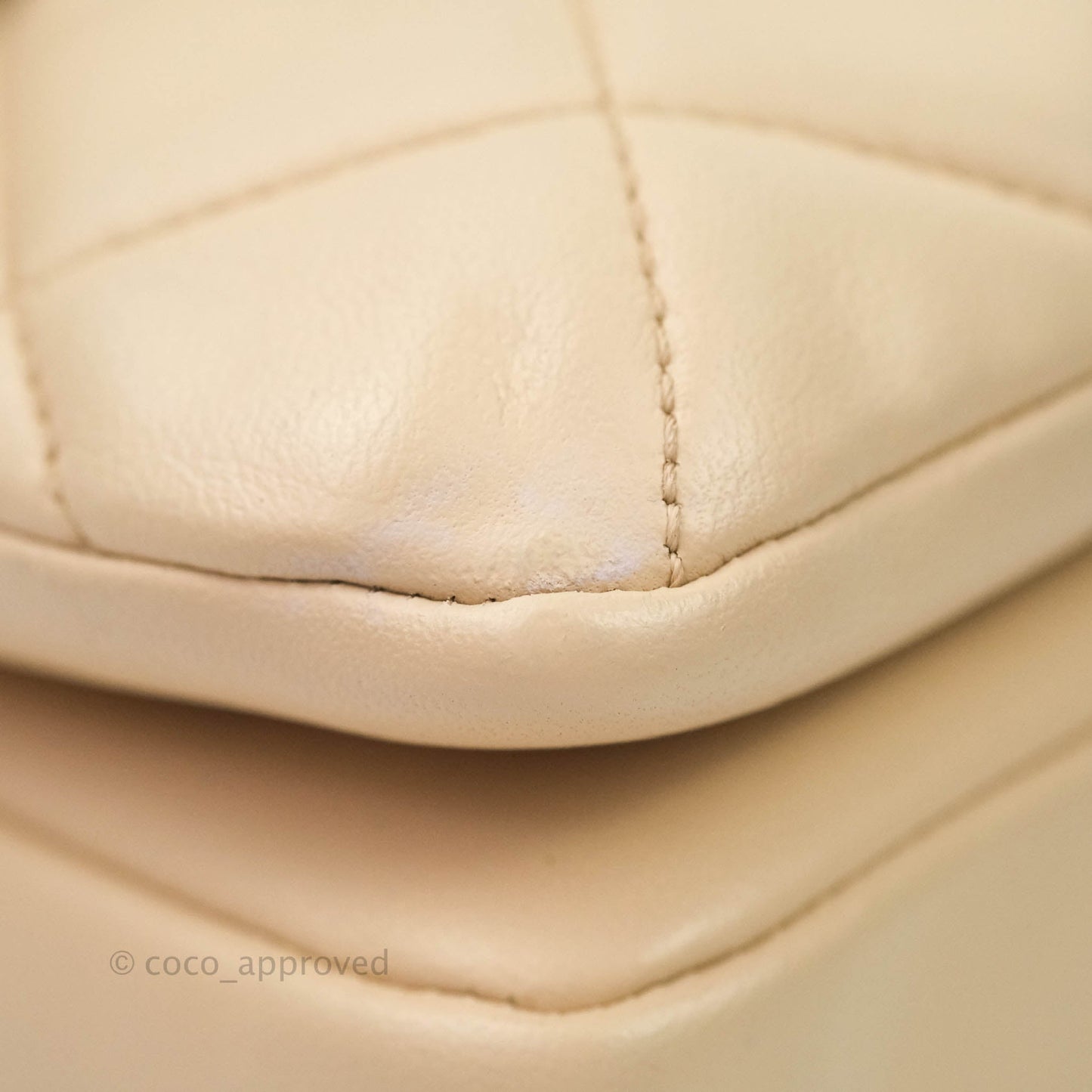 Chanel Trendy CC Small Light Beige Lambskin Gold Hardware