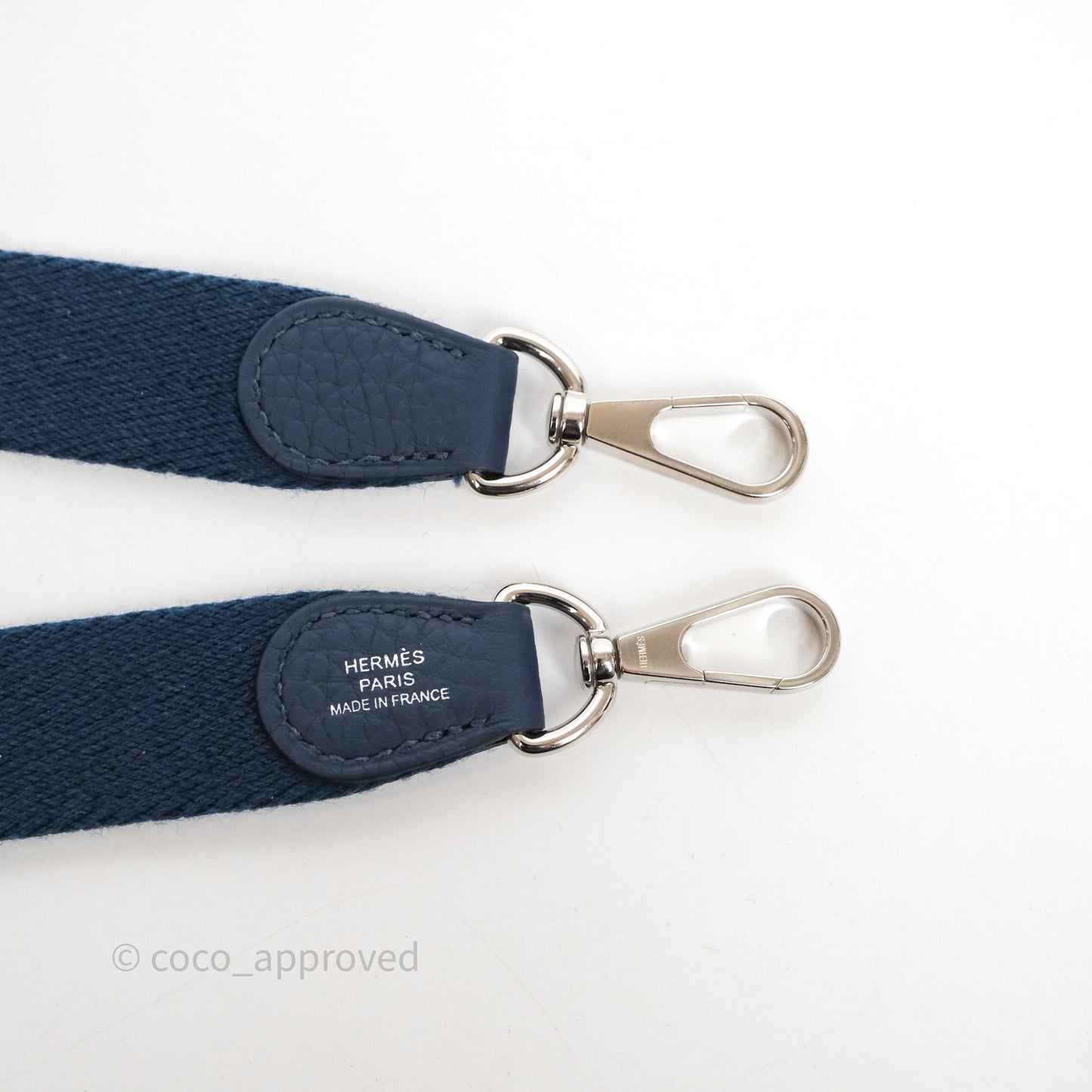 Hermès Mini Evelyne 16 7P Bleu de Prusse Clemence Palladium Hardware