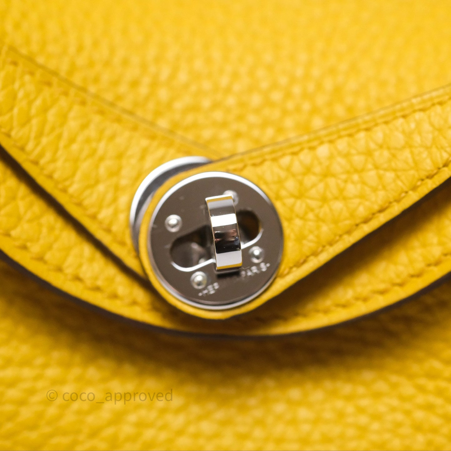 Hermès Mini Lindy 20 Sun B4 Clemence Palladium Hardware
