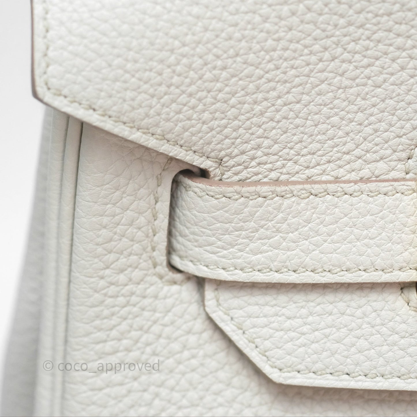 Hermès Retourne Birkin 35 Beton Togo Gold Hardware