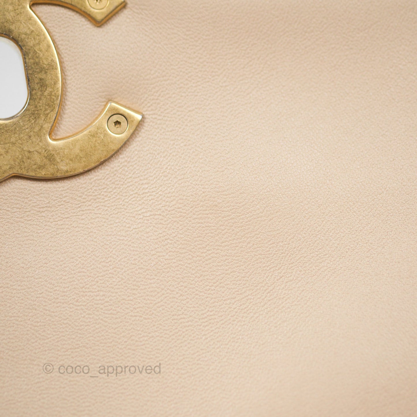 Chanel 19 Small Beige Lambskin Mixed Hardware