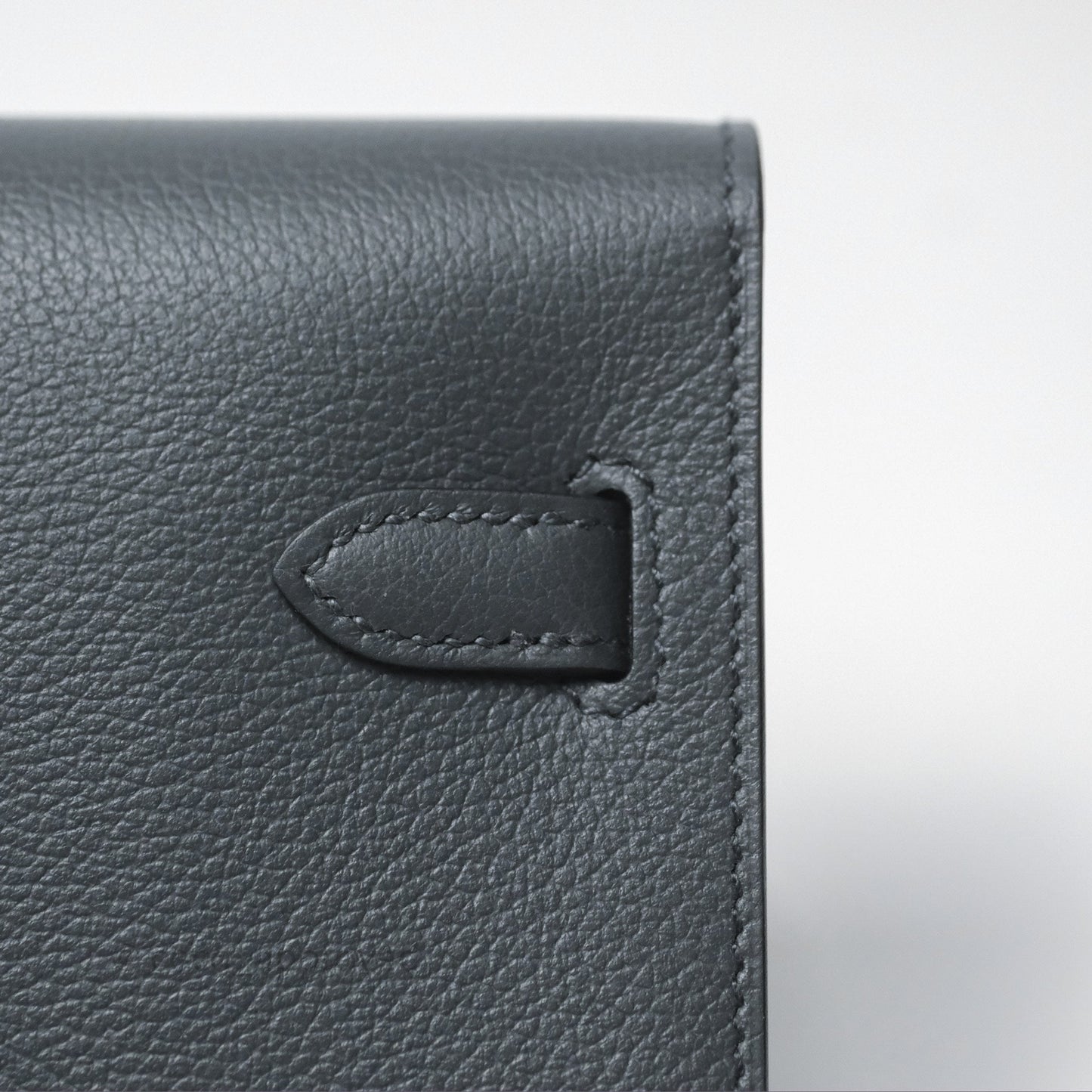 Hermès Kelly To Go Wallet Gris Misty H0 Evercolor Palladium Hardware