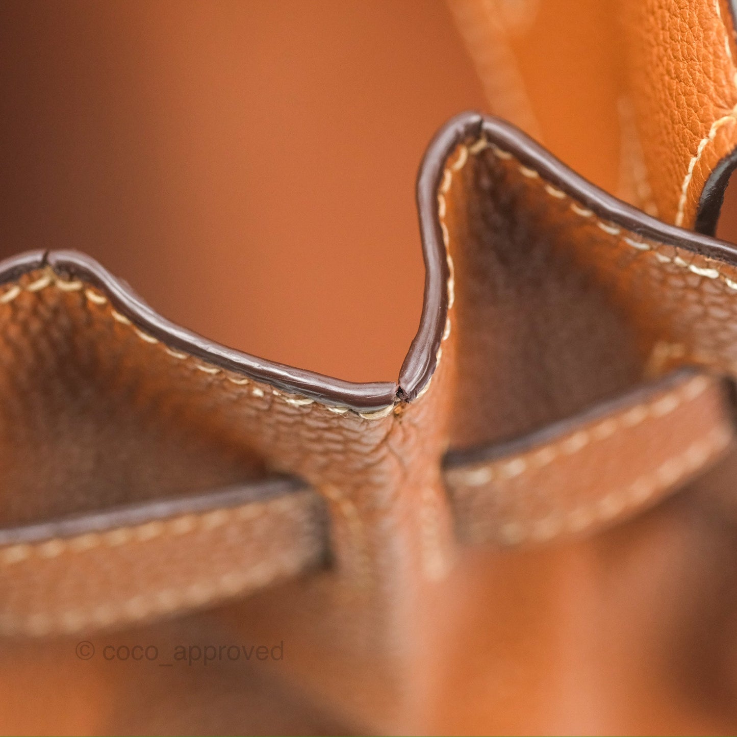 Hermès Birkin 30 Retourne Gold Clemence Palladium Hardware