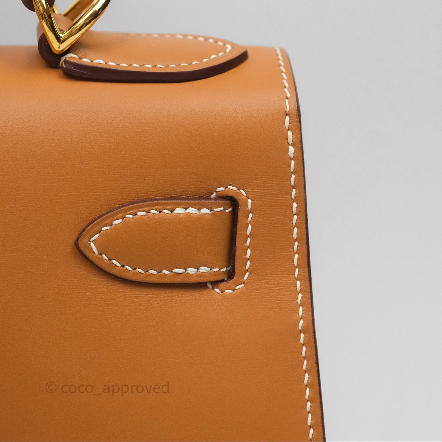 Hermès Kelly II 28 Sellier Gold 37 Chamonix Leather Gold Hardware