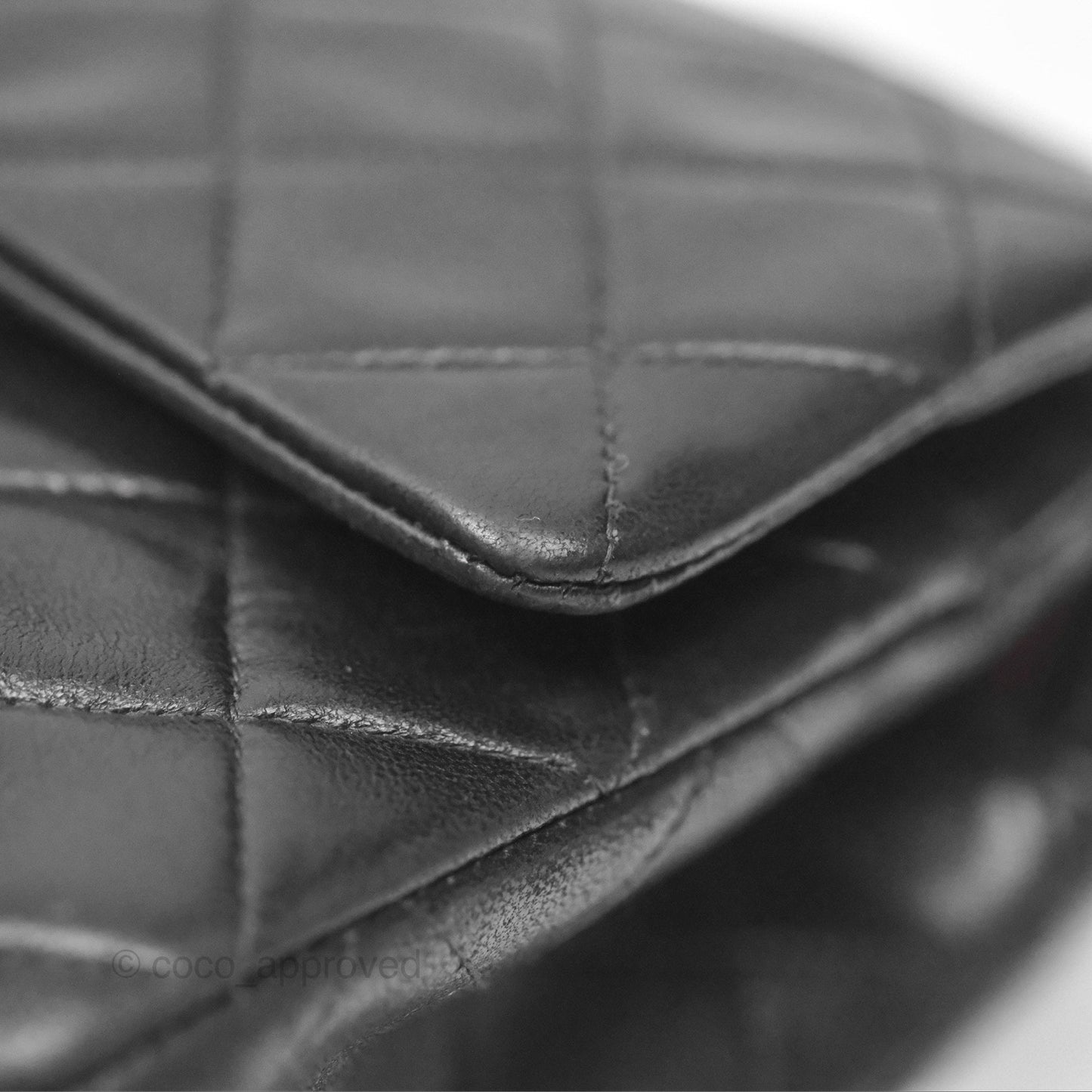 Chanel Classic Vintage Small Flap Black Lambskin 24K Gold Hardware