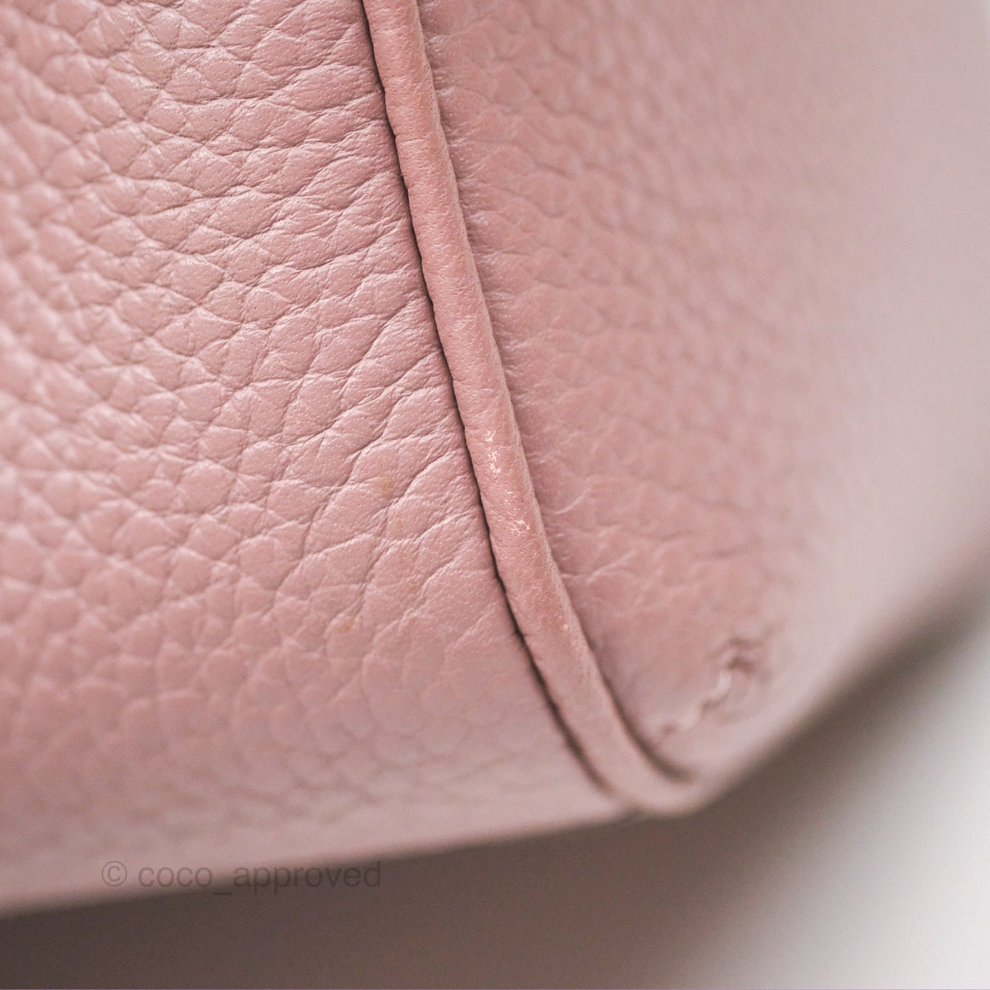 Moynat Pauline PM Bag Purple Calfskin Silver Hardware