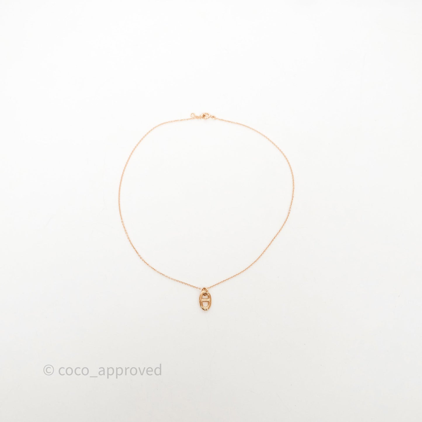 Hermès Farandole Pendant Small Model Rose Gold