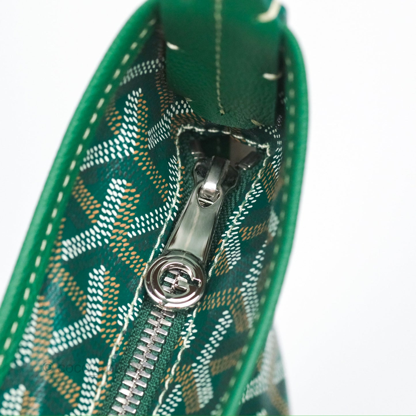 Goyard Bohème Hobo Bag Green Goyardine Canvas