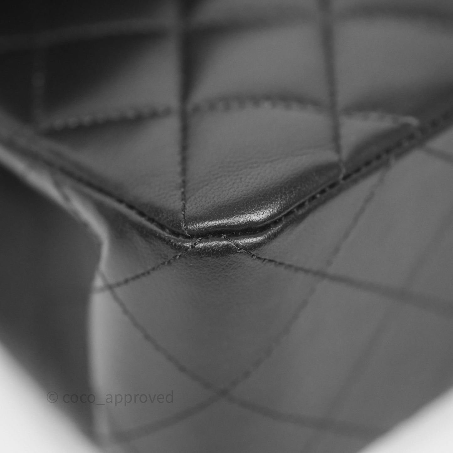 Chanel Small Classic Flap Quilted Black Lambskin Gold Hardware