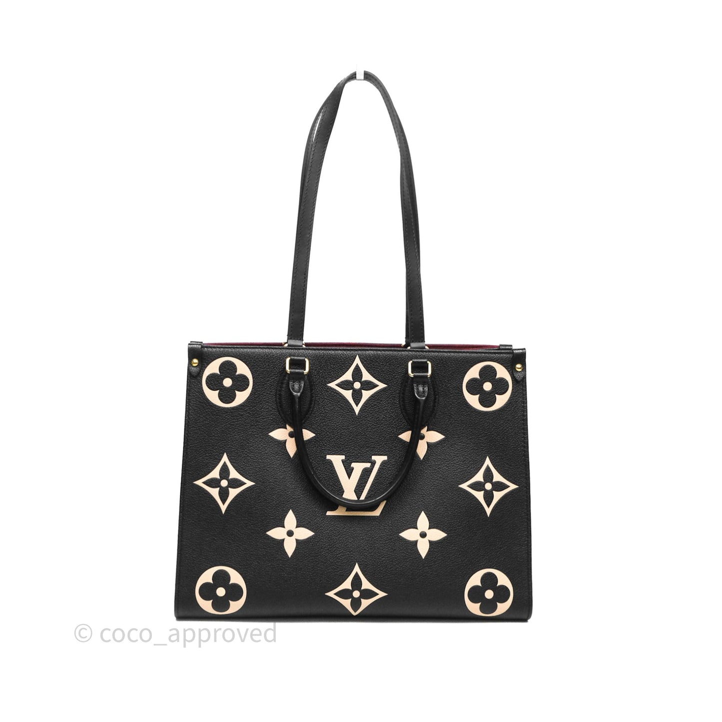 Louis Vuitton OnTheGo Tote Bicolor Monogram Empreinte Giant MM