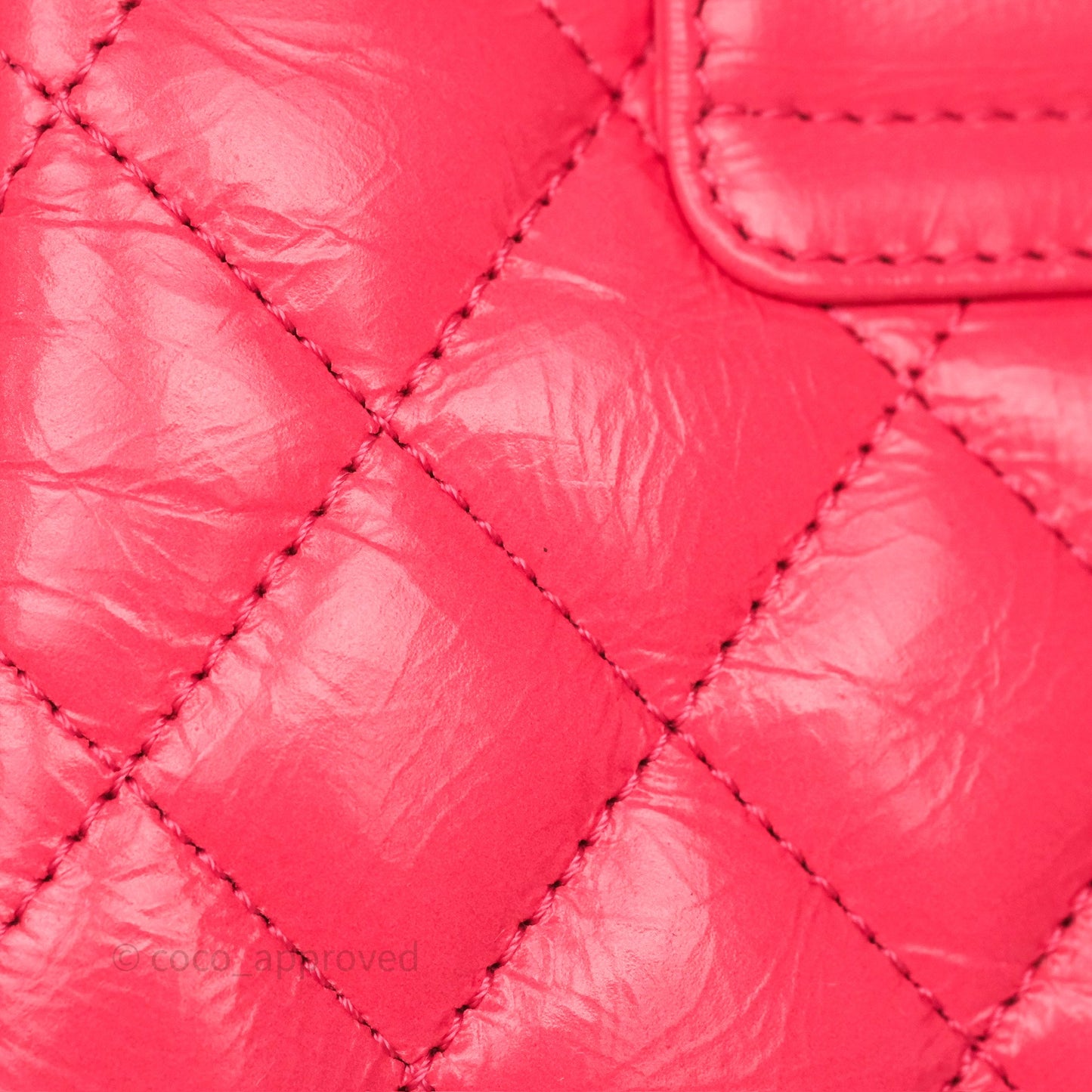Chanel Kelly Bag Pink Shiny Calfskin Aged Gold Hardware