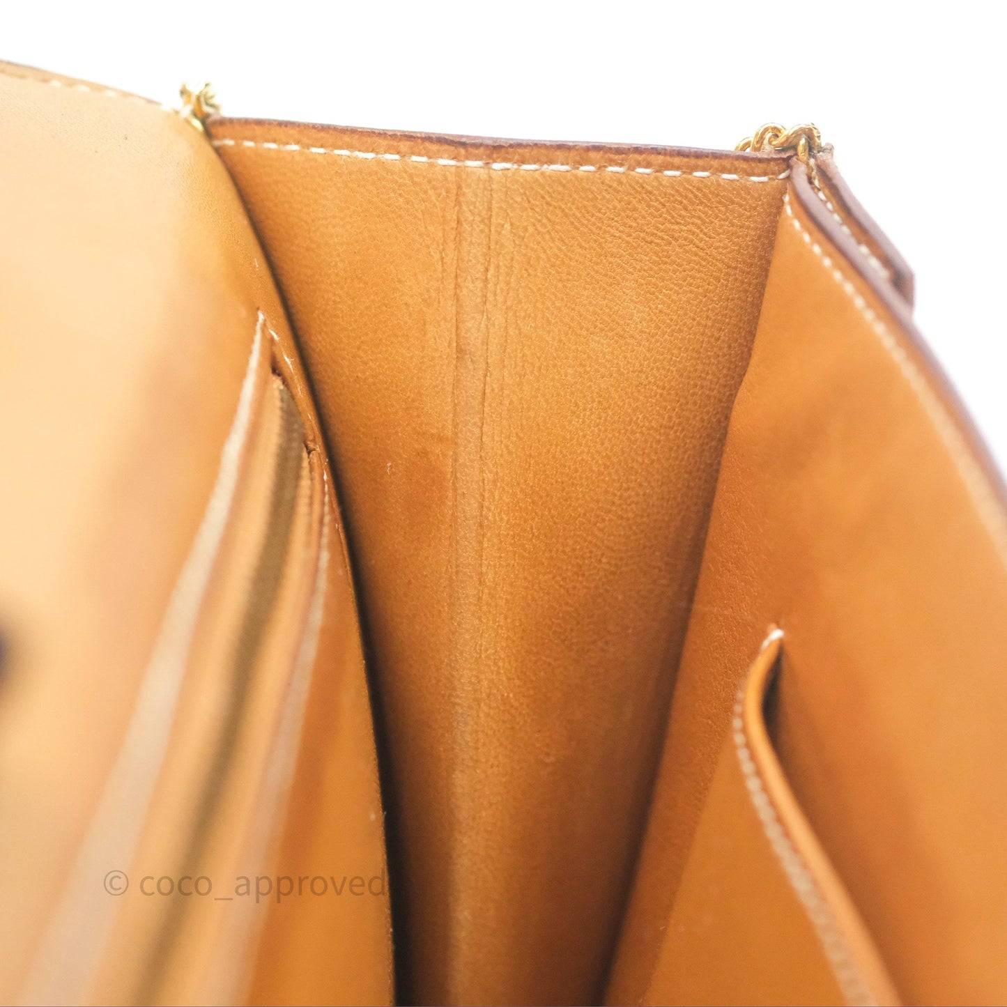 Hermès Vintage Lydie Gold Bag Gold Hardware