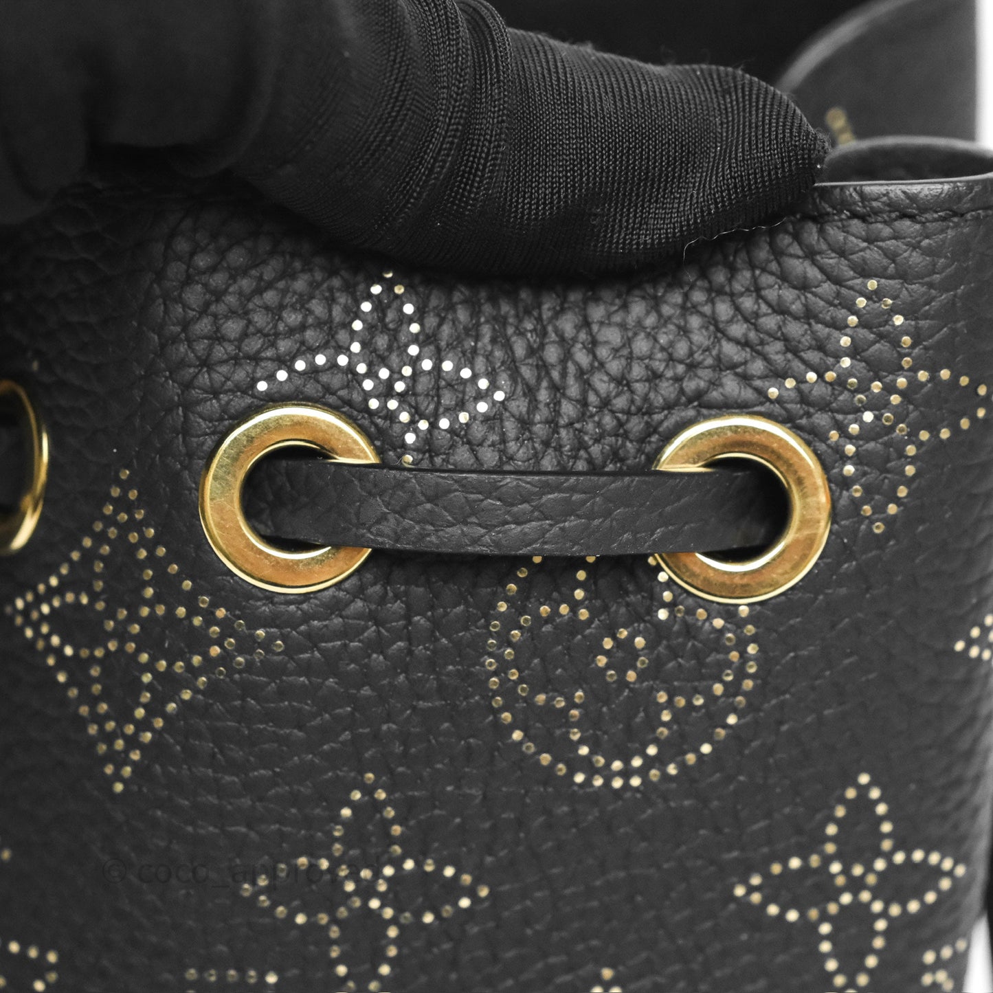 Louis Vuitton Pico Bella Mahina Black Gold