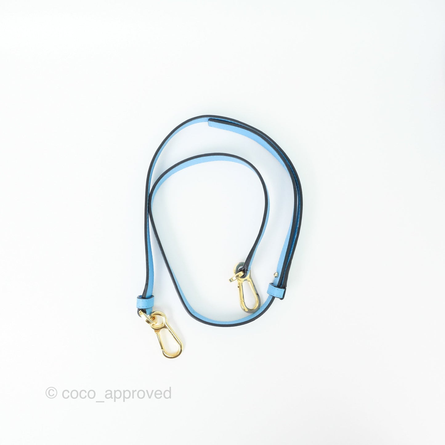 Loewe Small Rugby Puzzle Blue Tan Calfskin