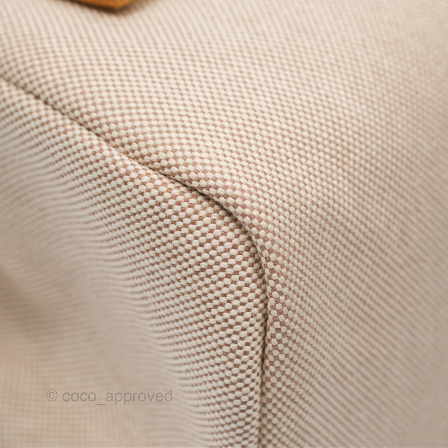 Hermès Herbag Zip 31 Bride De Gala Sable/ Ecru-Beige/ Nat sable Canvas Palladium Hardware