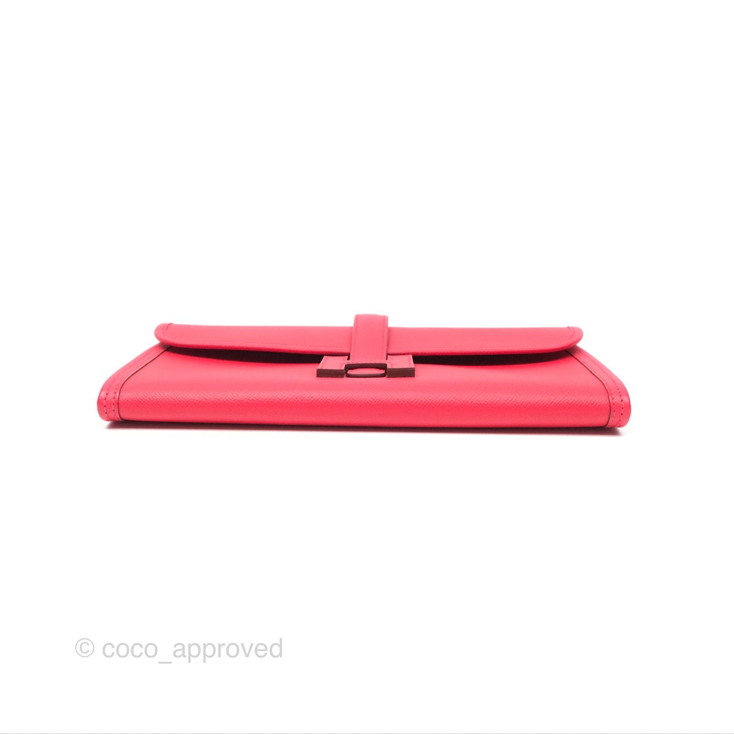Hermès Jige Elan 29 Clutch Bougainville Epsom