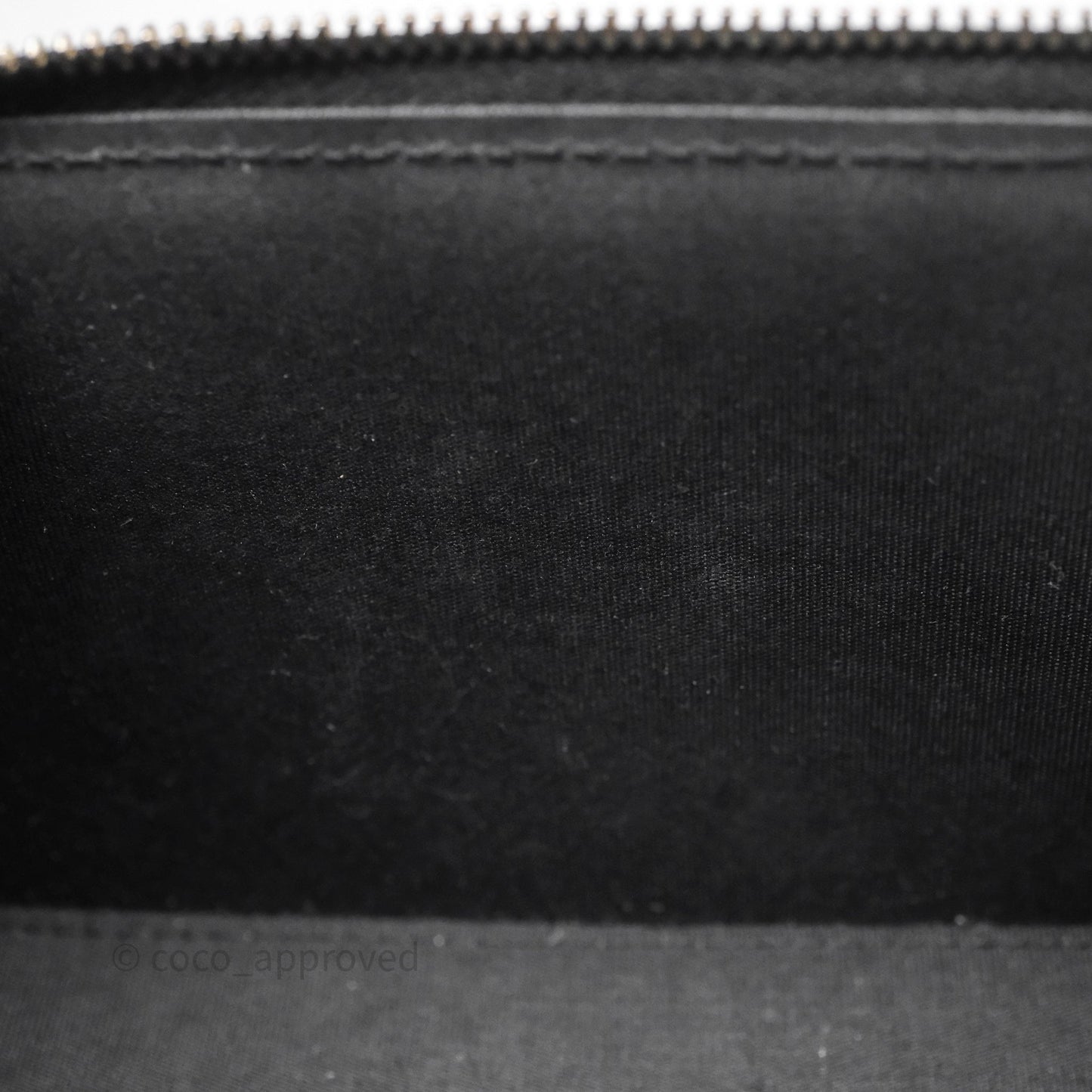 Chanel Vanity Rectangular Top Handle Black Lambskin Gold Hardware