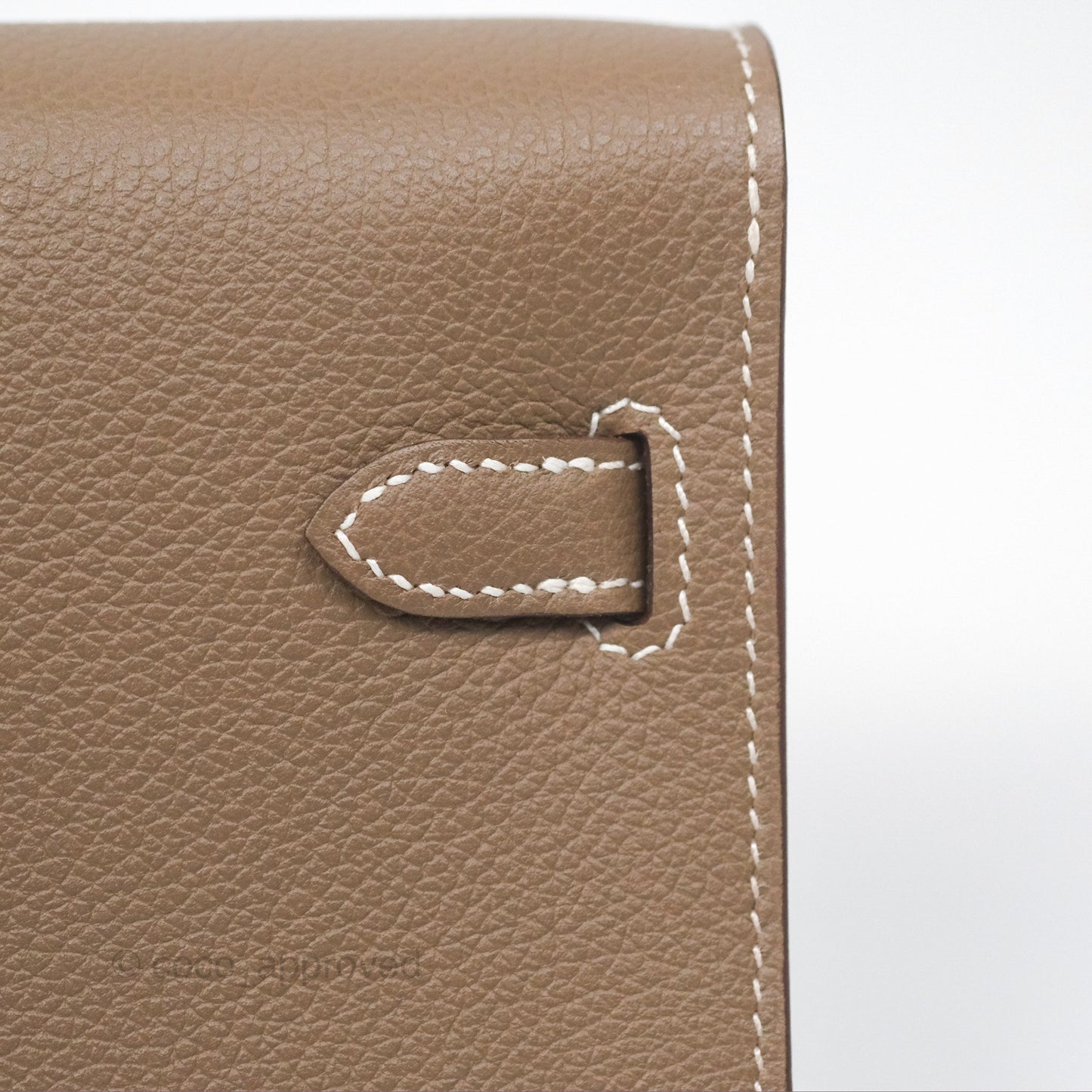 Hermès Kelly To Go Wallet Etoupe Evercolor Gold Hardware