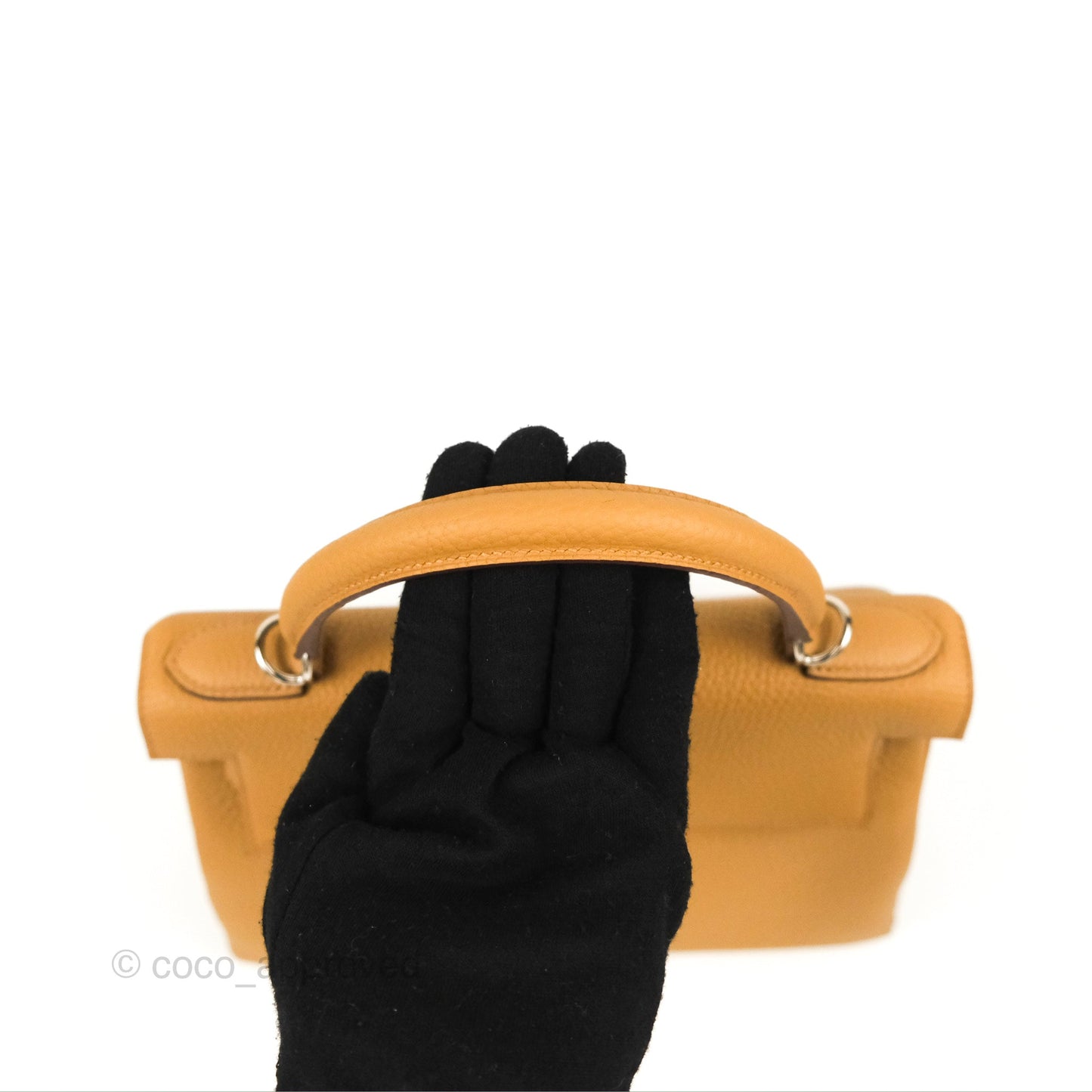 Hermès Kelly 28 Biscuit 48 Clemence Palladium Hardware