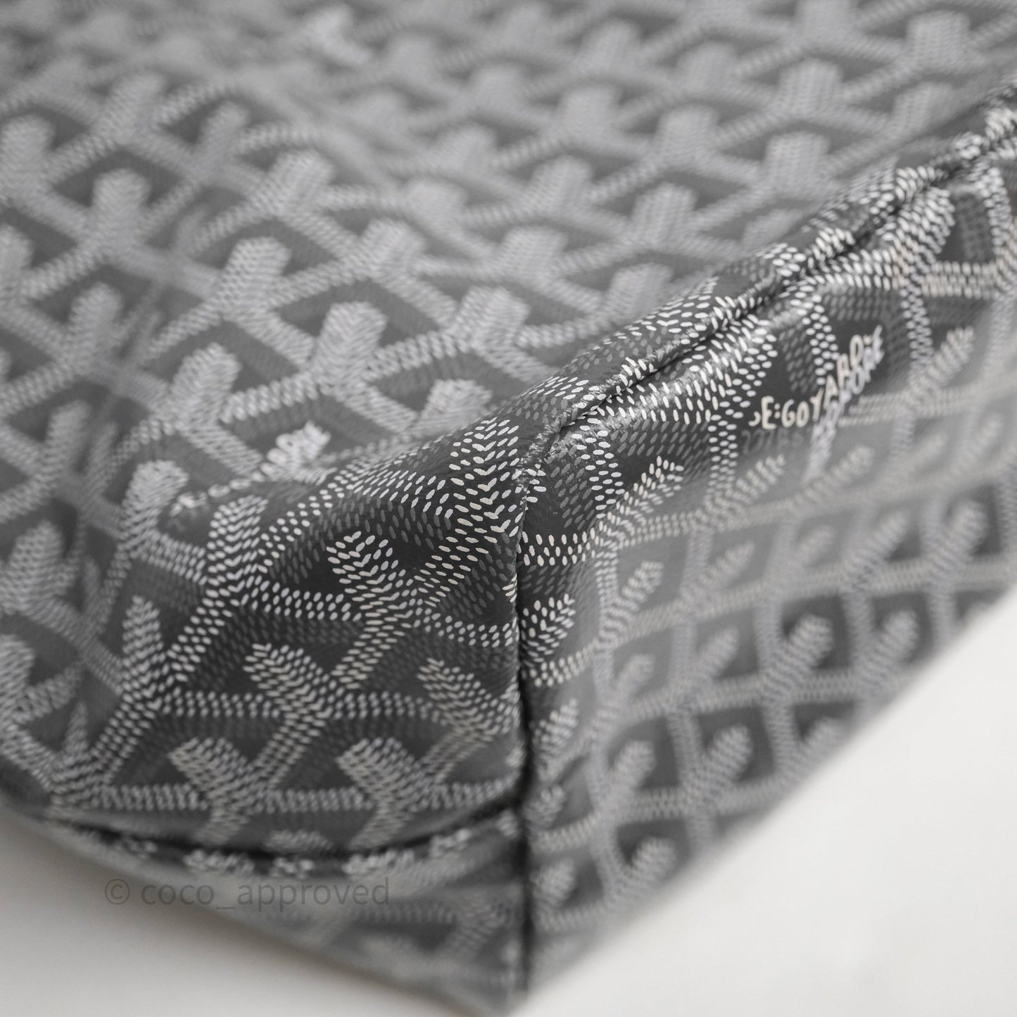 Goyard St Louis Tote PM Grey